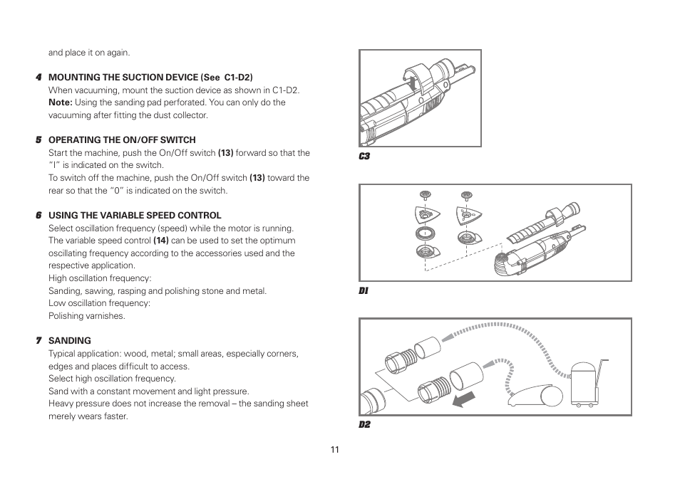 WORX WU670L 250W Sonicrafter 110V User Manual | Page 11 / 16