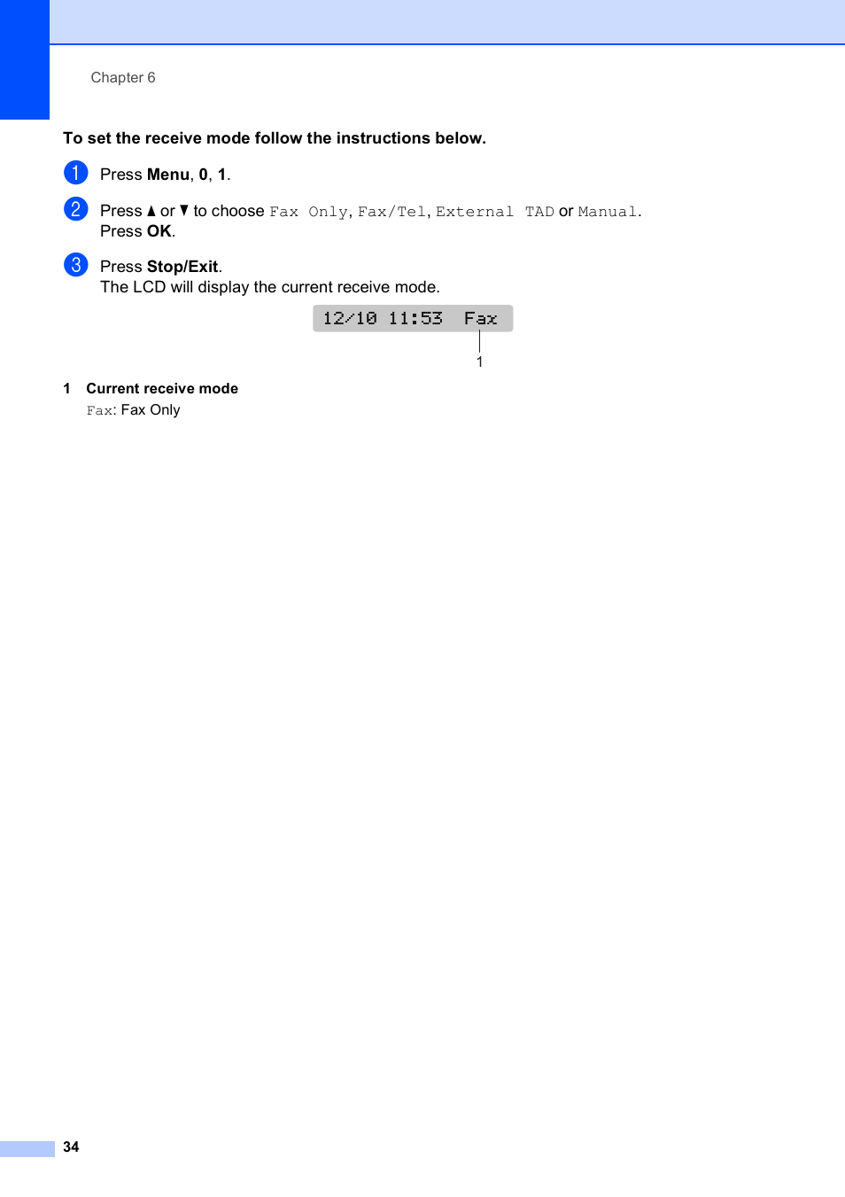 Brother VERSION 0 MFC-250C User Manual | Page 48 / 168