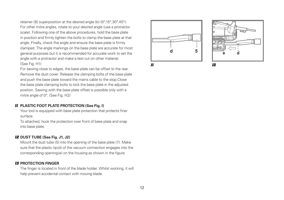 WORX WU462 720W Jigsaw 240V User Manual | Page 12 / 20