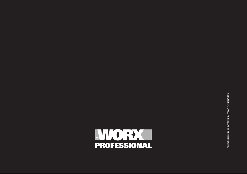 WORX WU462 720W Jigsaw 240V User Manual | Page 20 / 20