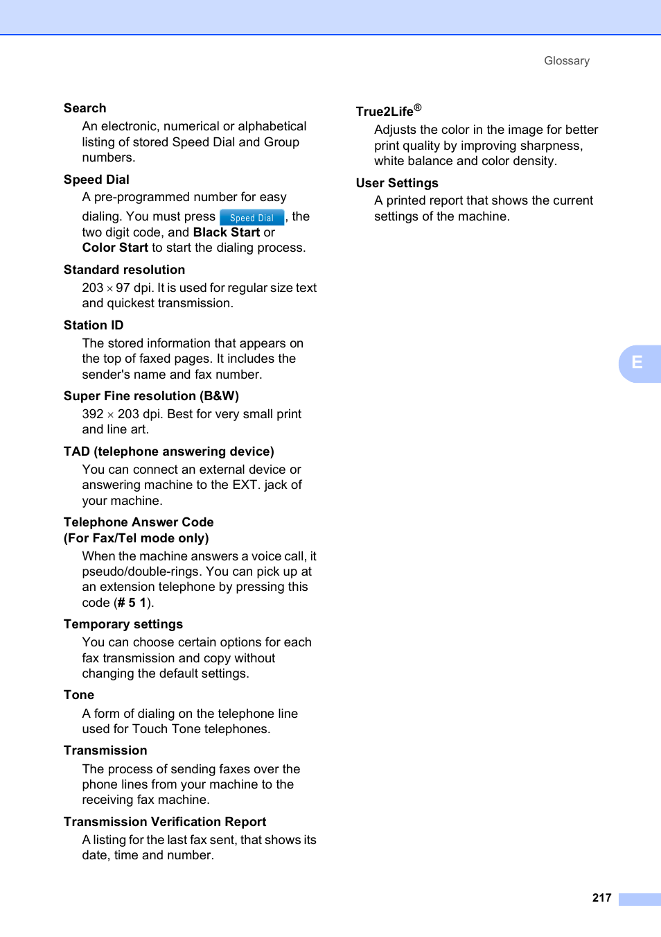 Brother MFC-790CW User Manual | Page 233 / 240