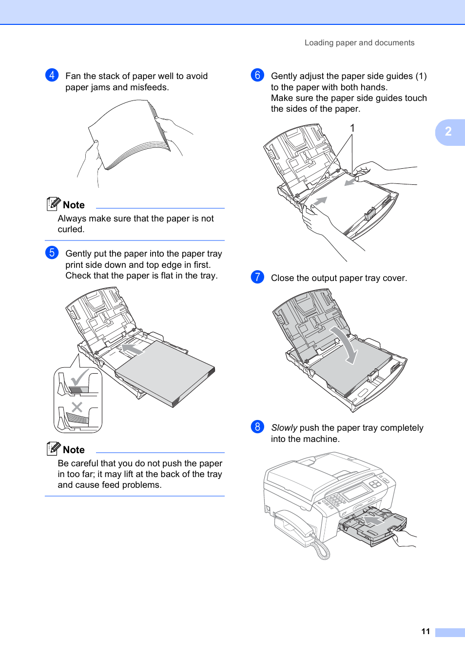 Brother MFC-790CW User Manual | Page 27 / 240