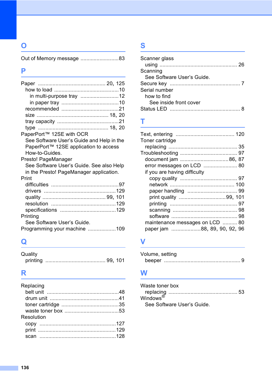 Brother DCP-9055CDN User Manual | Page 144 / 146