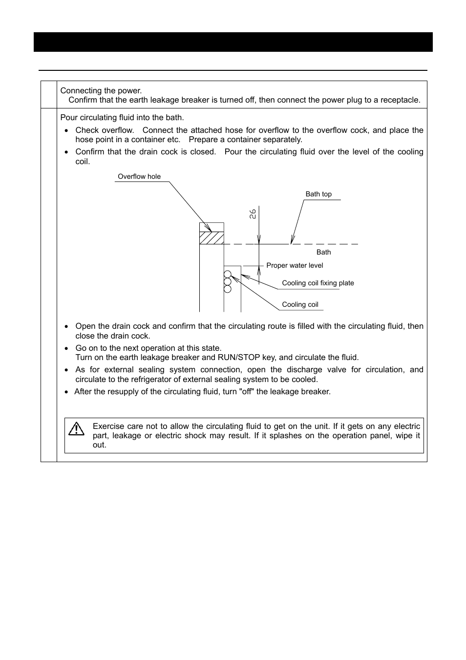 Before using this unit, Installation procedure | Yamato Scientific BBL300 Low Constant Temperature Water Bath User Manual | Page 11 / 61