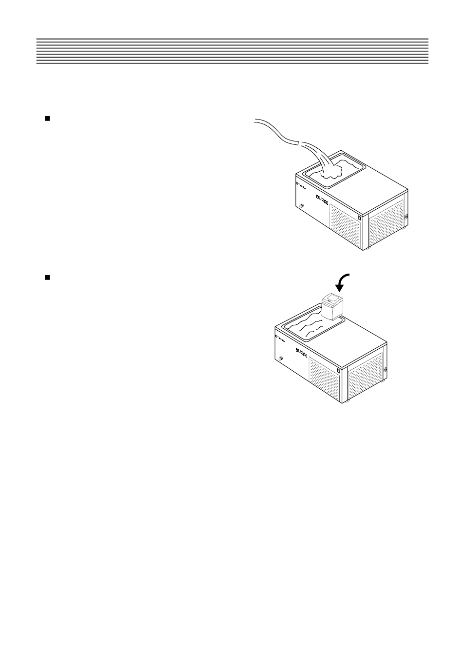 Preparation and confirmation before using | Yamato Scientific BU300 Low Constant Temperature Water Bath User Manual | Page 10 / 18