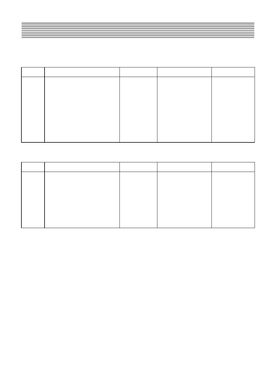 Exchange part table, Bu200, Bu300 | Yamato Scientific BU300 Low Constant Temperature Water Bath User Manual | Page 18 / 18
