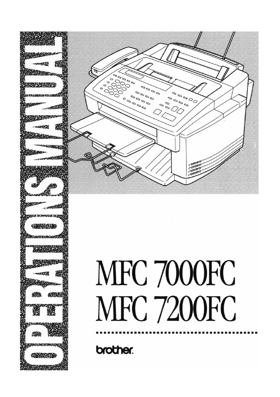 Brother MFC7000FC User Manual | 147 pages