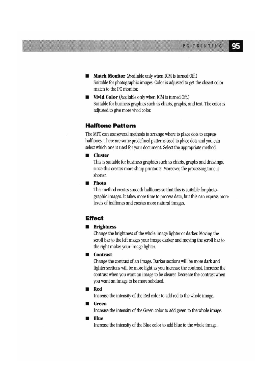 Brother MFC7000FC User Manual | Page 103 / 147