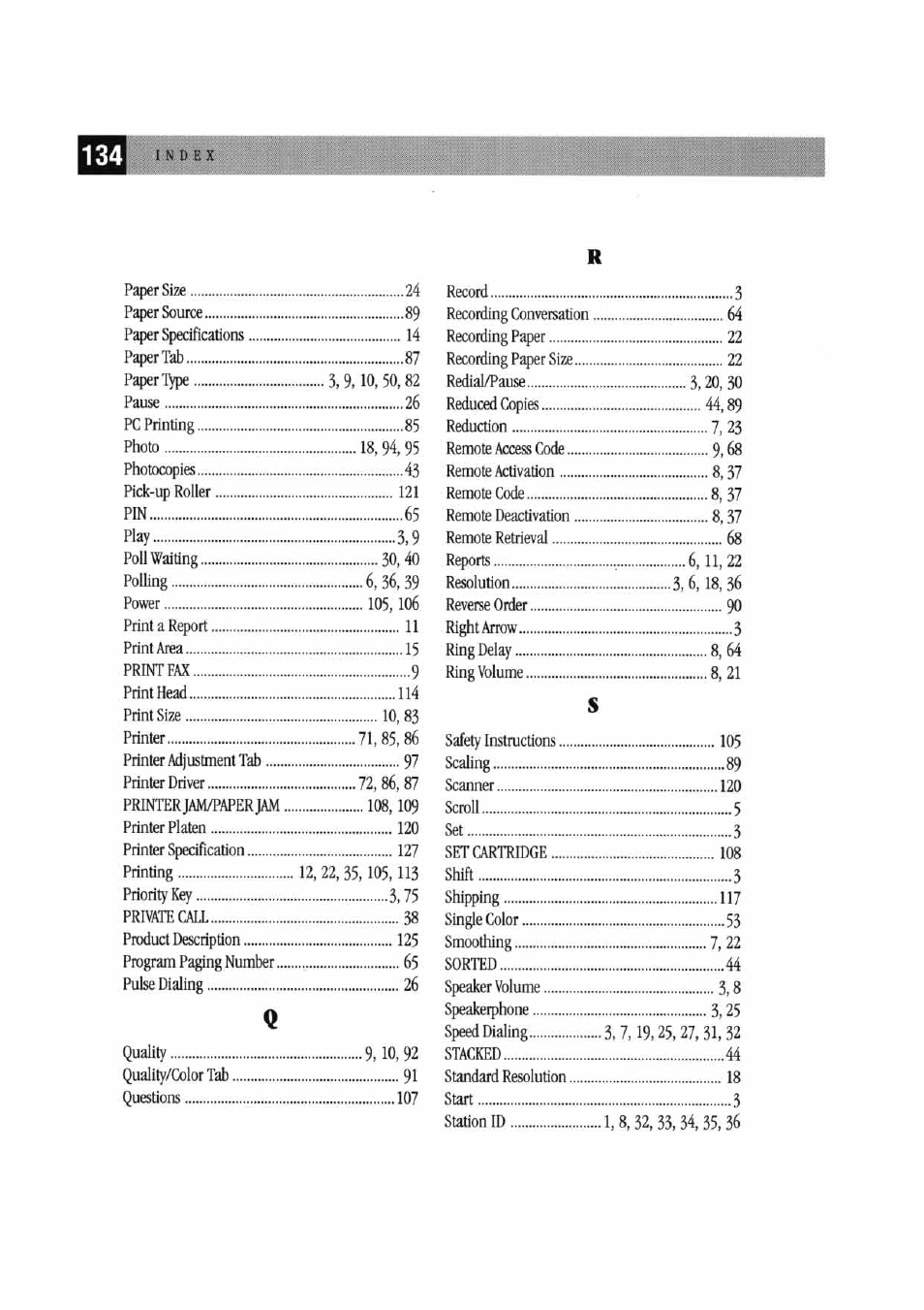 Brother MFC7000FC User Manual | Page 142 / 147