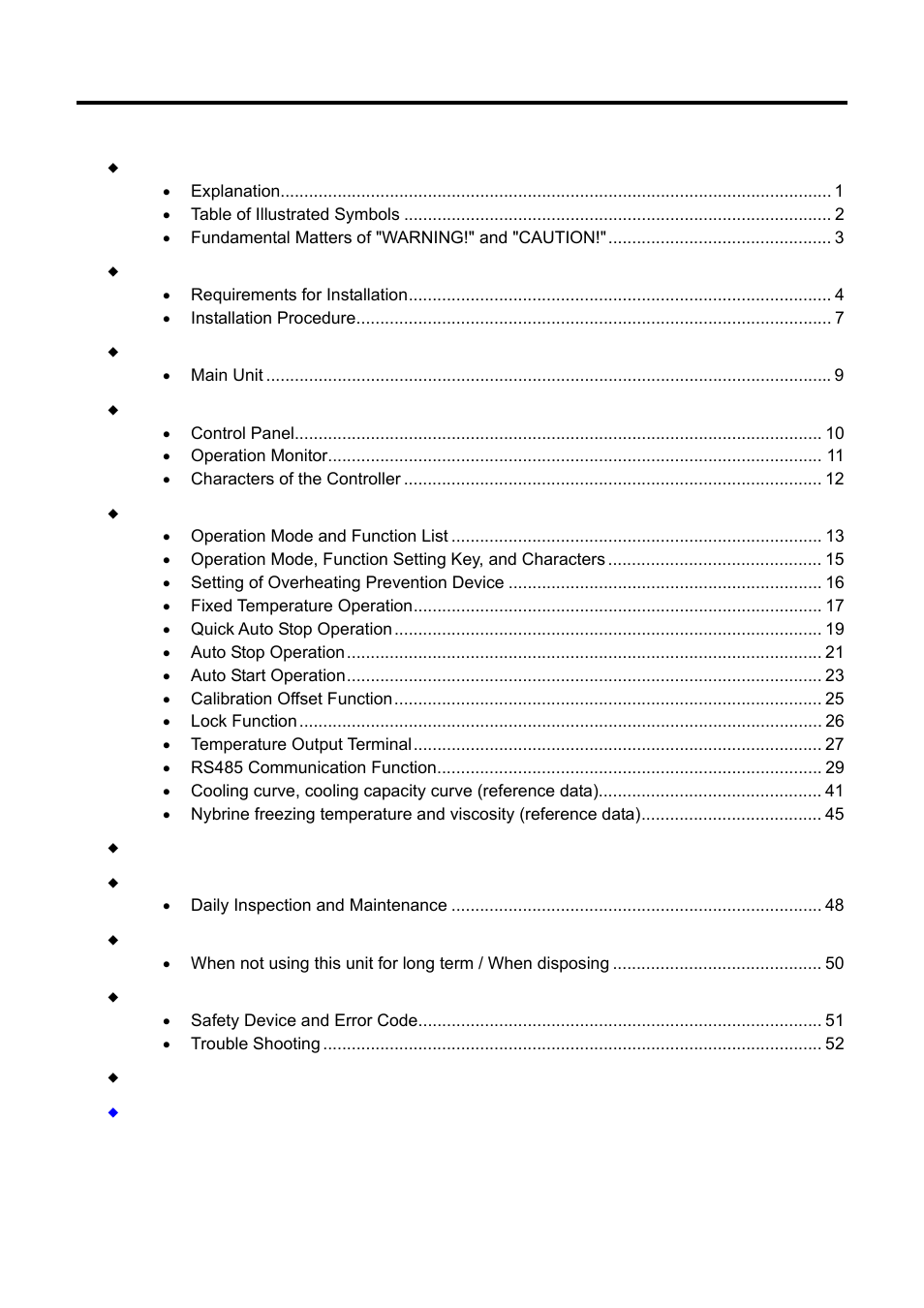 Yamato Scientific CLH600 Cool Line User Manual | Page 2 / 65