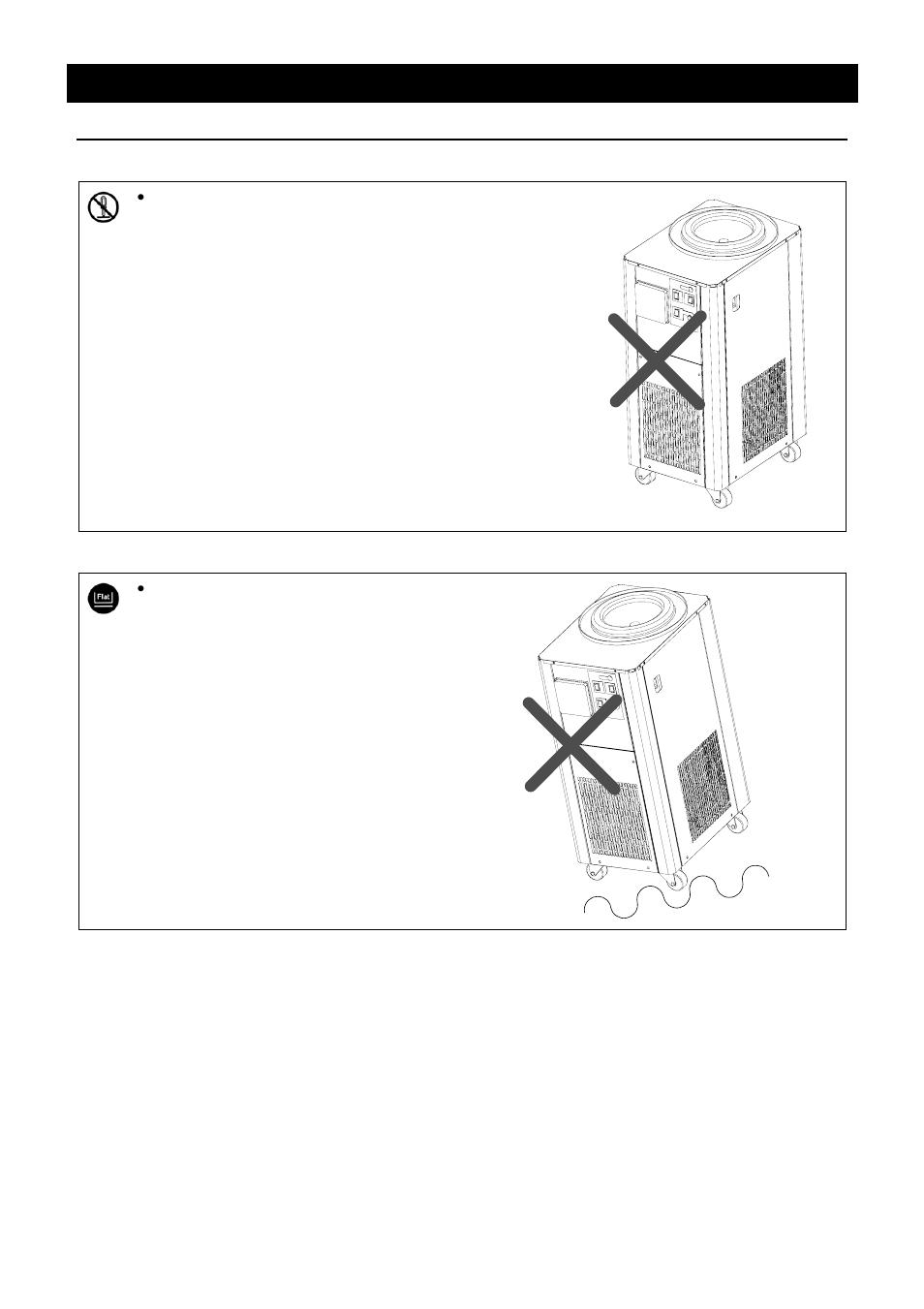 Before using this unit | Yamato Scientific DC800 Freeze Dryers User Manual | Page 10 / 33