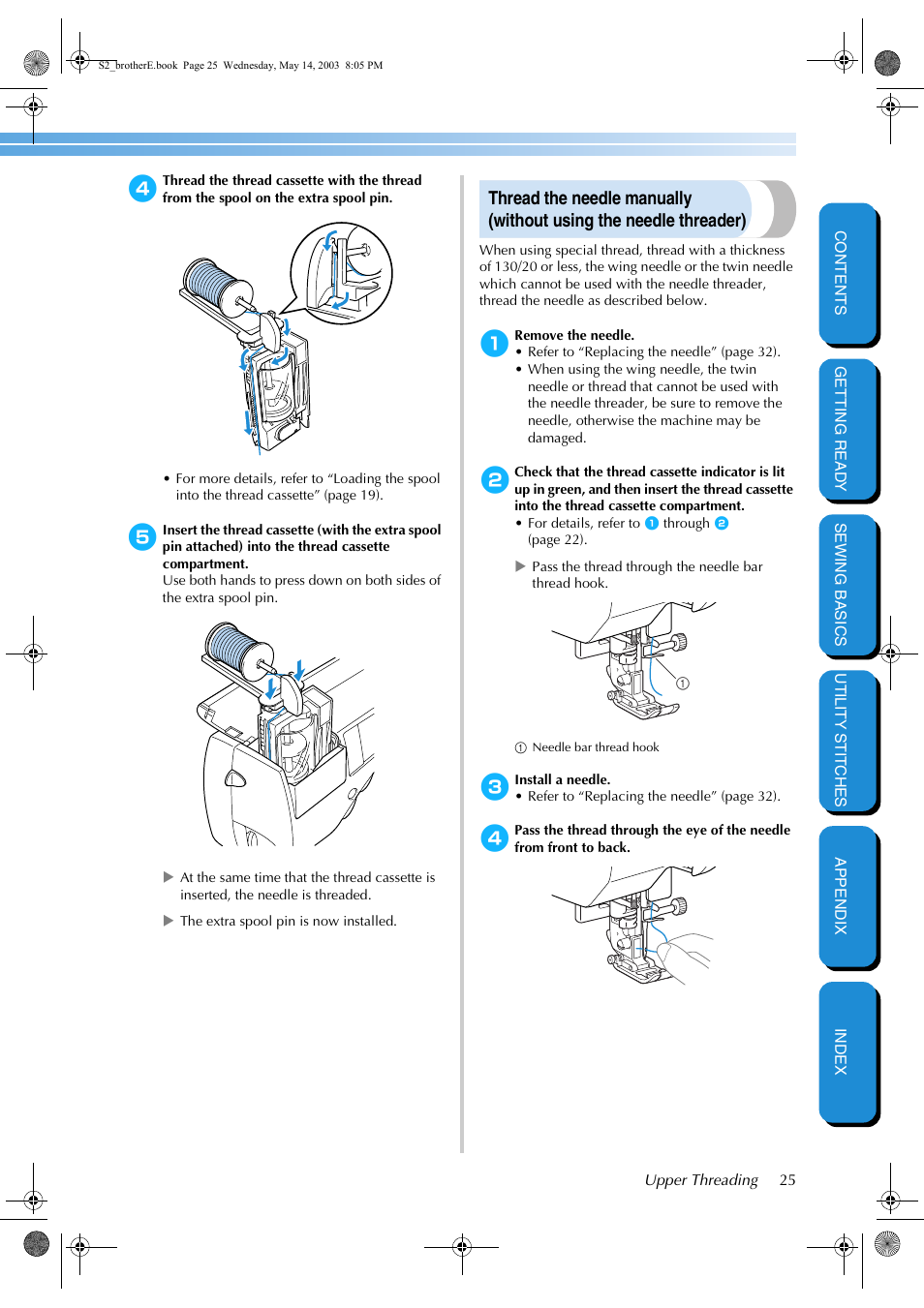 Brother CS-8060 User Manual | Page 31 / 116