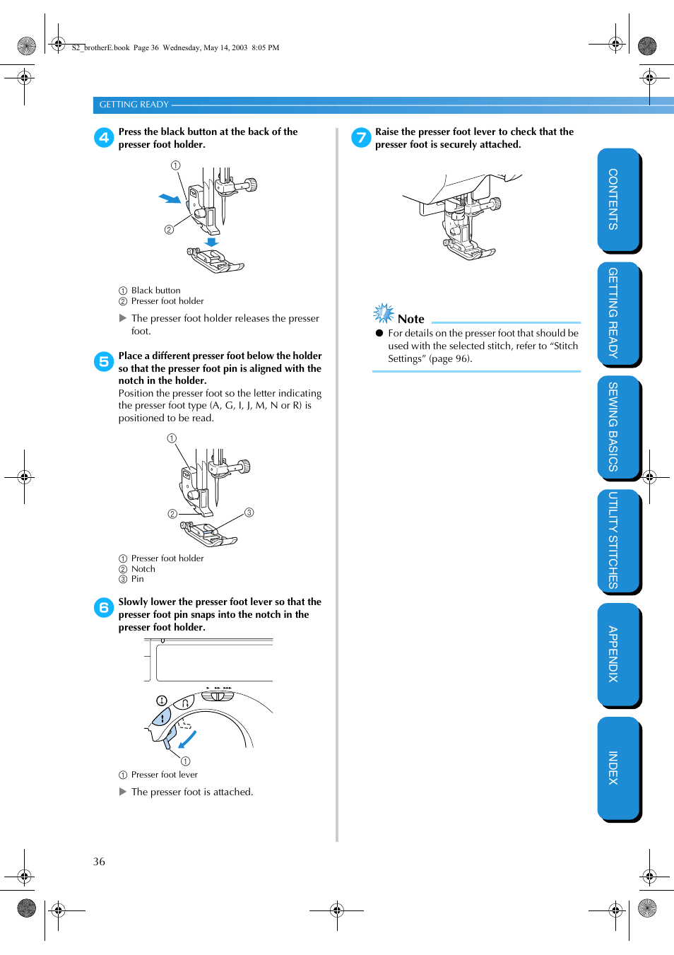 Brother CS-8060 User Manual | Page 42 / 116