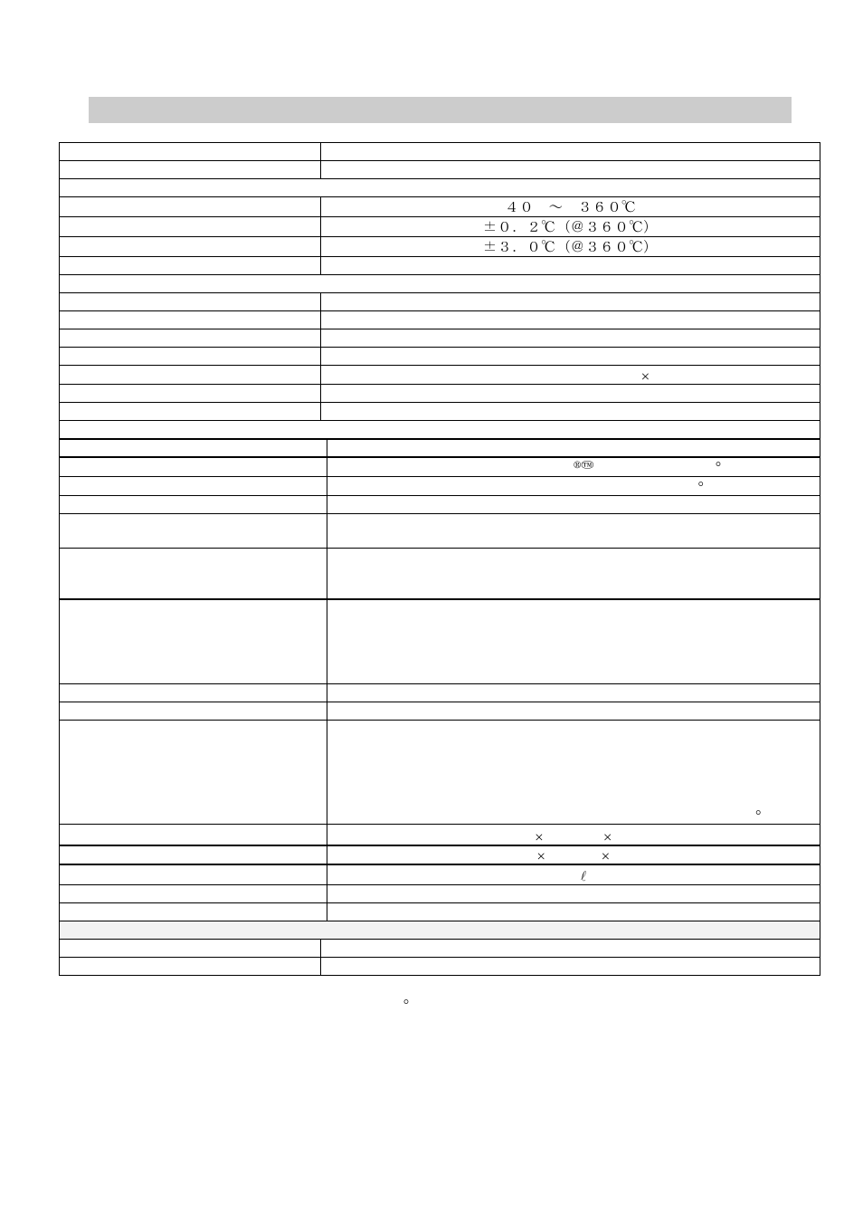 Specifications | Yamato Scientific DN410H Constant Temperature Ovens User Manual | Page 37 / 88