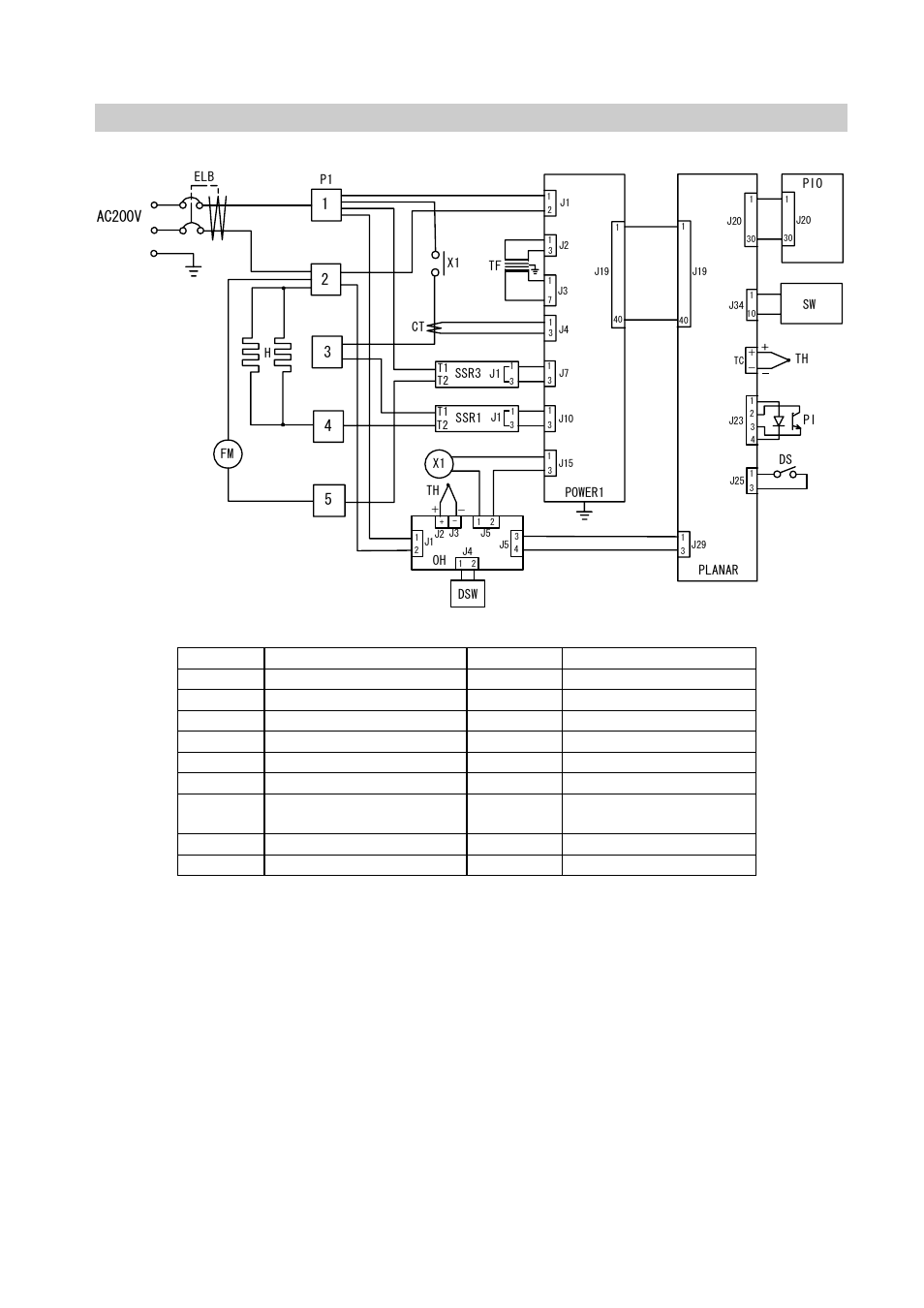 Wiring diagram | Yamato Scientific DN410H Constant Temperature Ovens User Manual | Page 38 / 88