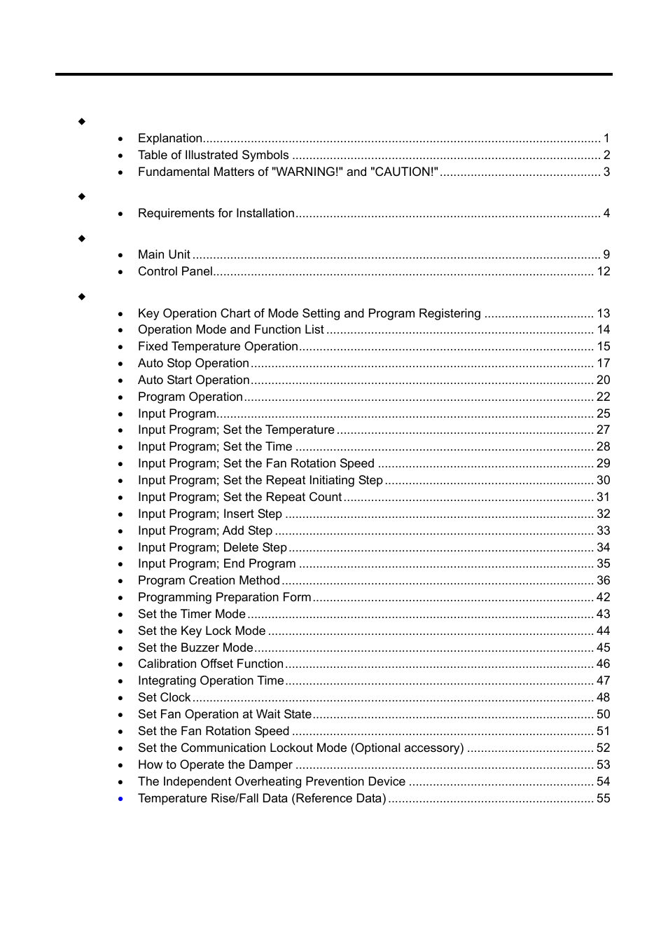 Yamato Scientific DNF 910 Constant Temperature Ovens User Manual | Page 3 / 76