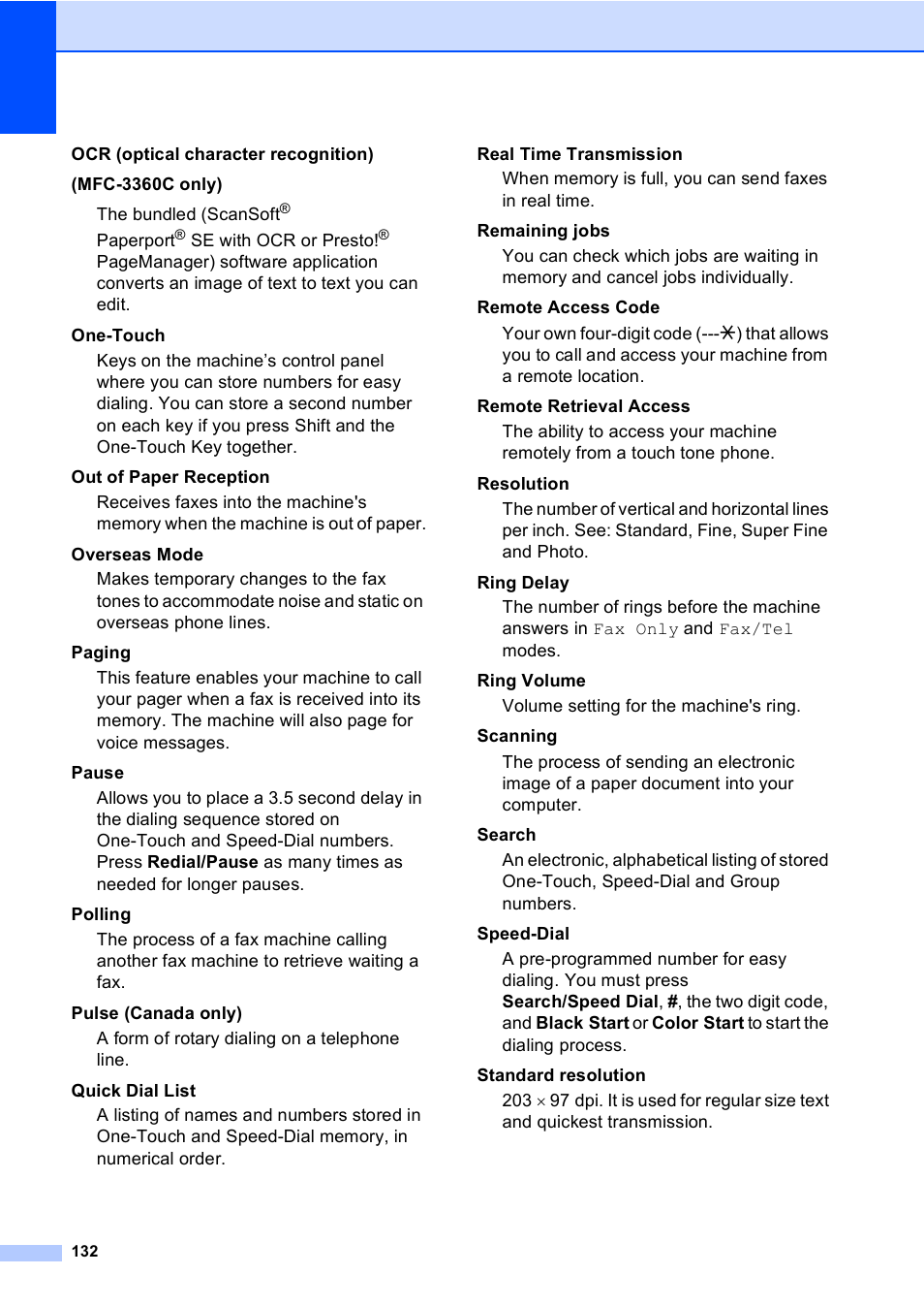 Brother FAX-1960C User Manual | Page 148 / 156