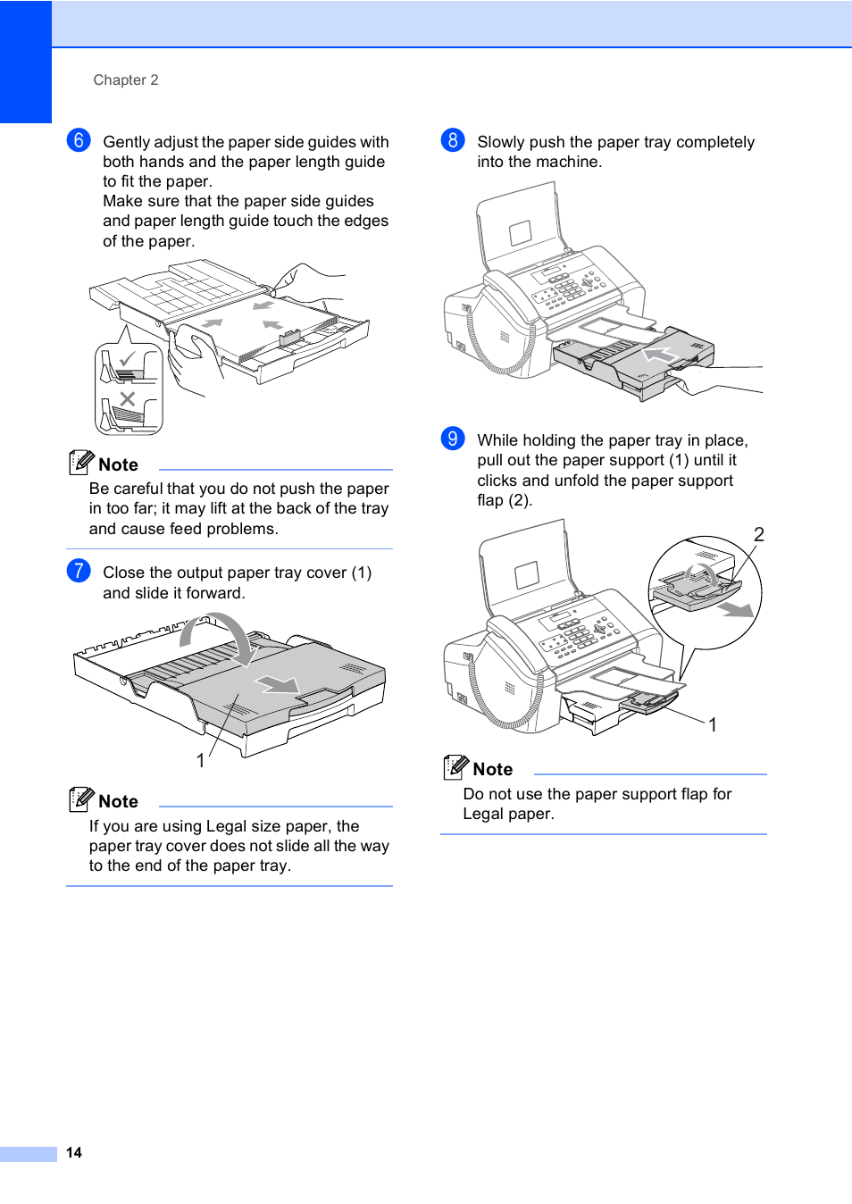 Brother FAX-1960C User Manual | Page 30 / 156
