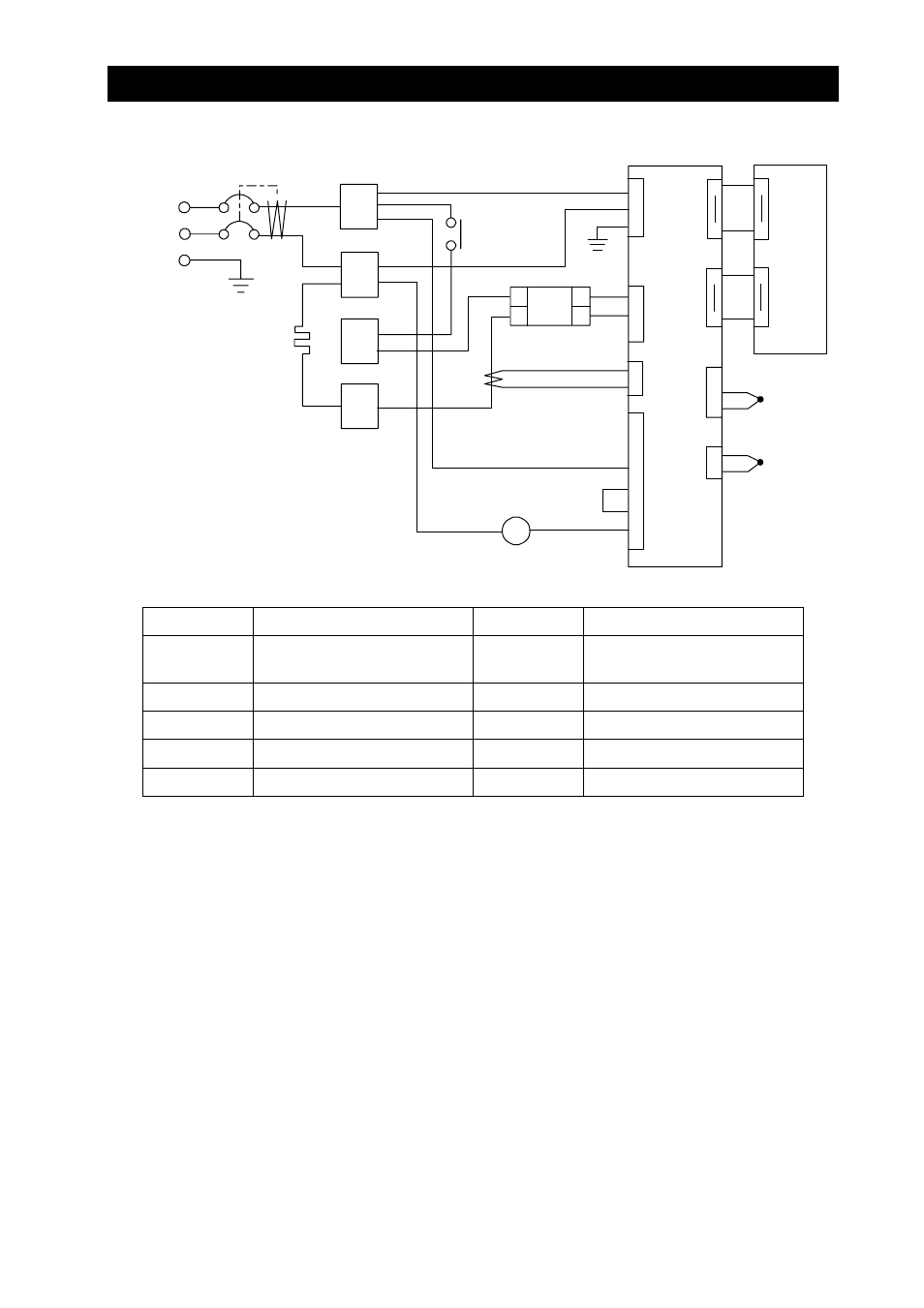 Wiring diagram | Yamato Scientific DVS602 Constant Temperature Drying Oven User Manual | Page 43 / 47