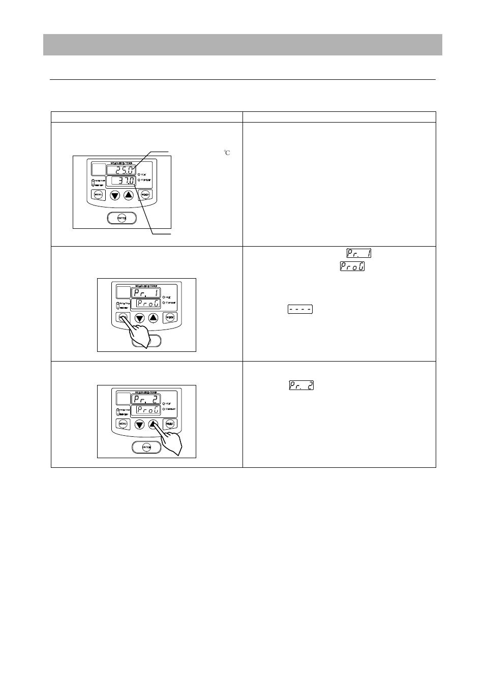 Program operation, Start up | Yamato Scientific HC200 Cool Block User Manual | Page 14 / 58