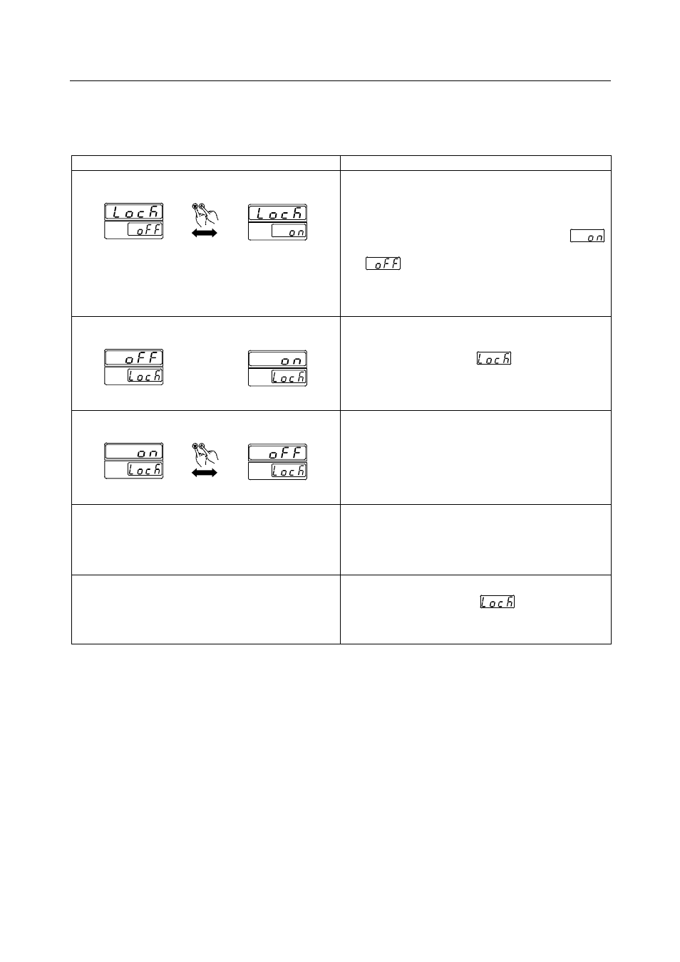 Setting and releasing panel locking system | Yamato Scientific HC200 Cool Block User Manual | Page 25 / 58