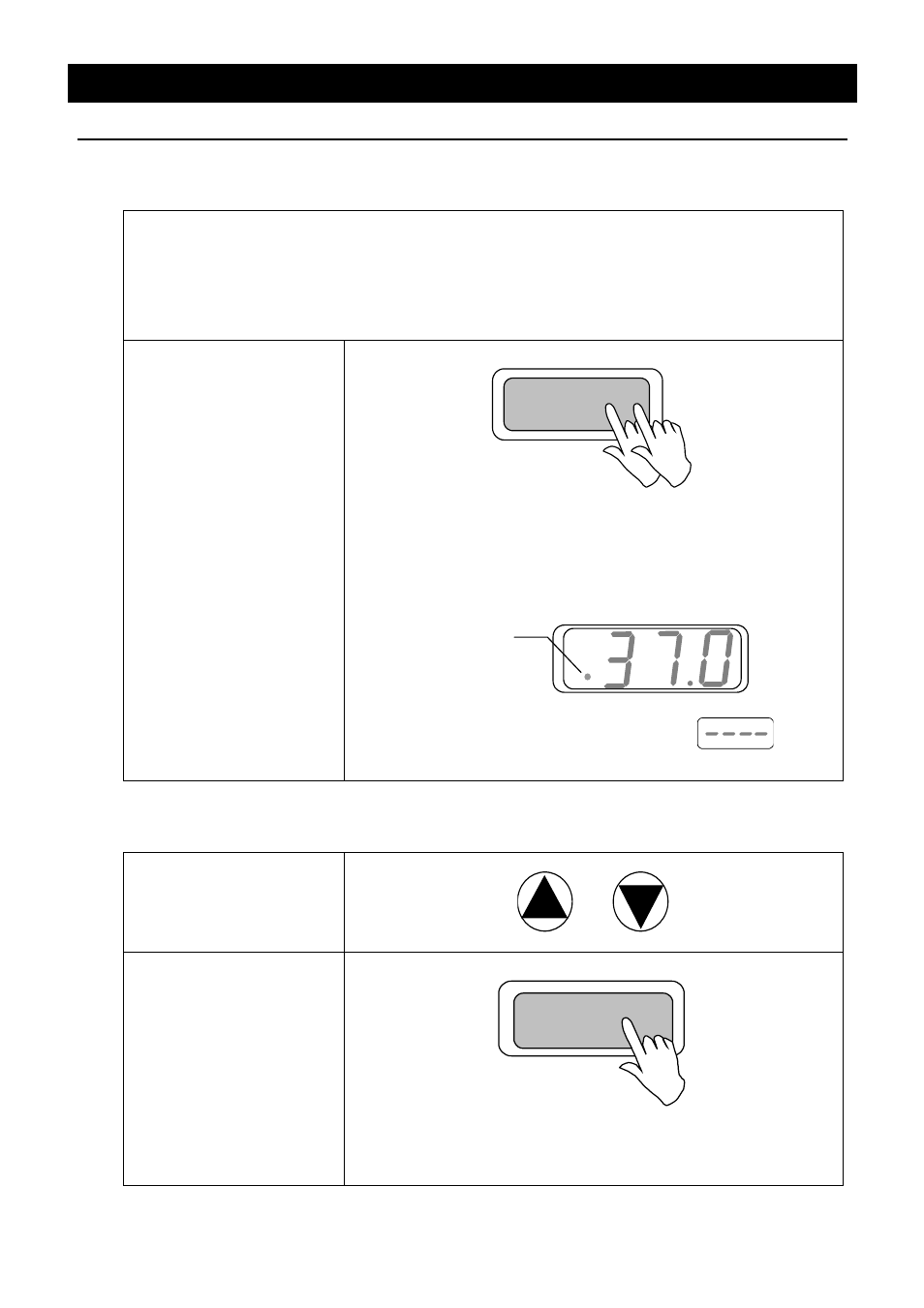 Operation method, Sequence of operation, Temperature preset function using method | Temperature setting method | Yamato Scientific IJ100 Low Temperature Incubator User Manual | Page 13 / 27