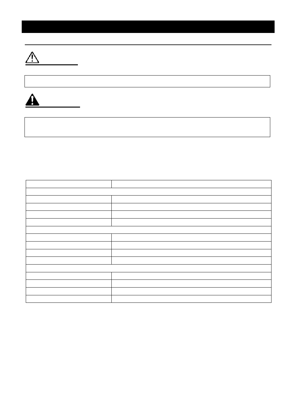 Long storage and disposal, Environmental protection should be considered, Caution | Warning | Yamato Scientific IJ100 Low Temperature Incubator User Manual | Page 20 / 27