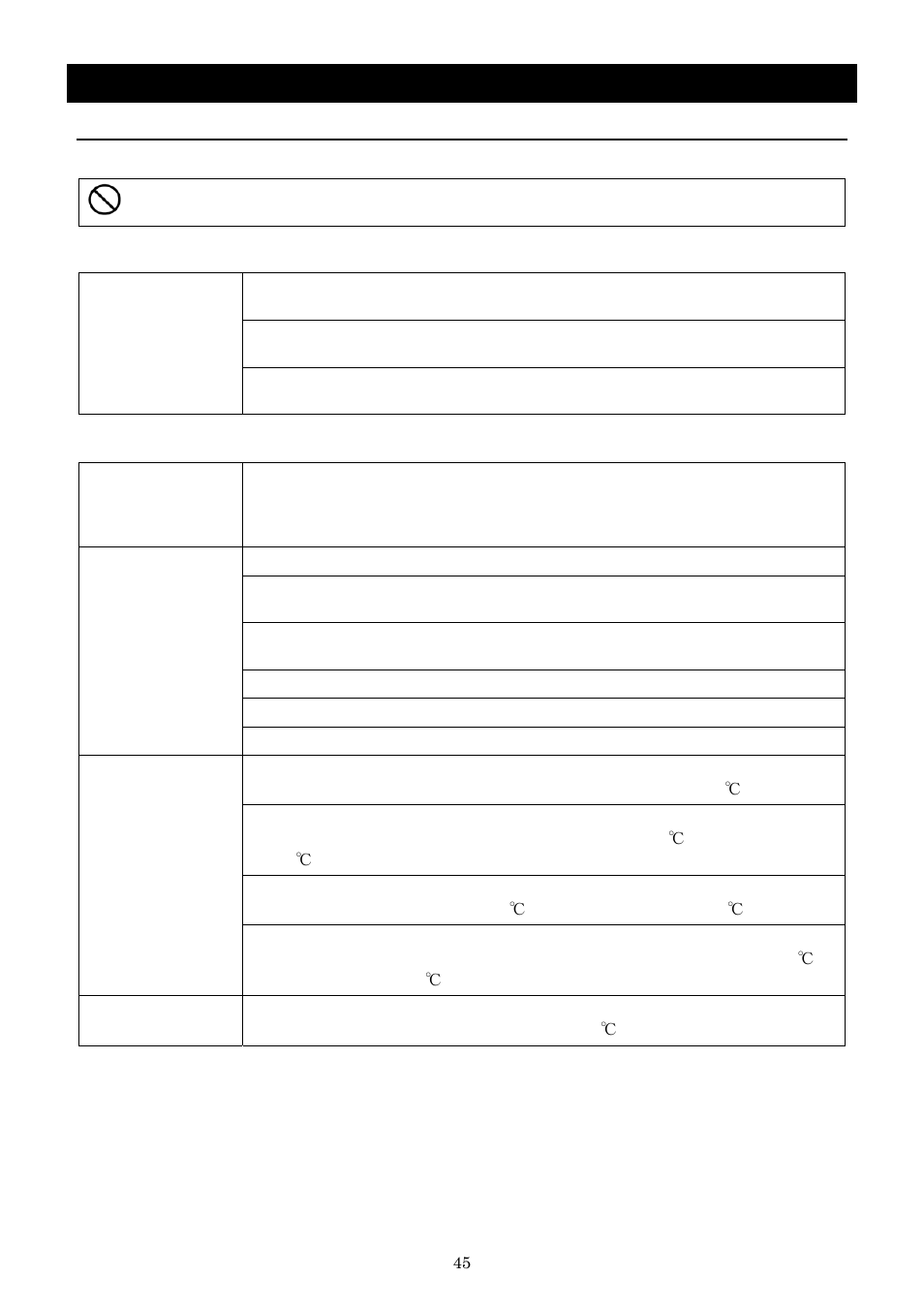 Reference, List of dangerous substances | Yamato Scientific IJ300W Low Temperature Incubator User Manual | Page 49 / 50