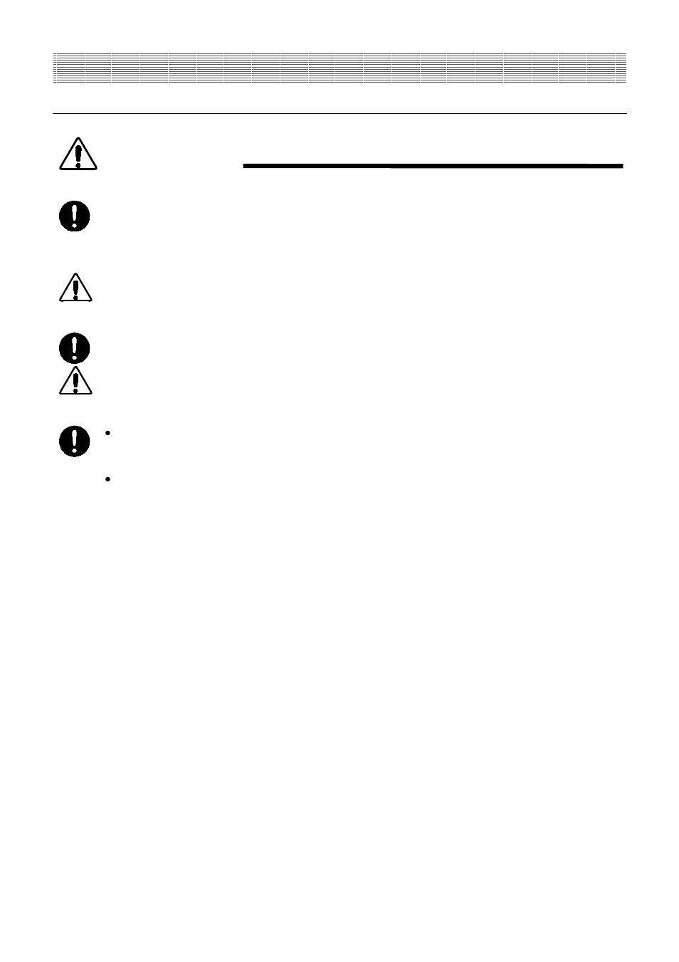 Caution, Handling precautions | Yamato Scientific IM400W Shaking incubator User Manual | Page 14 / 36