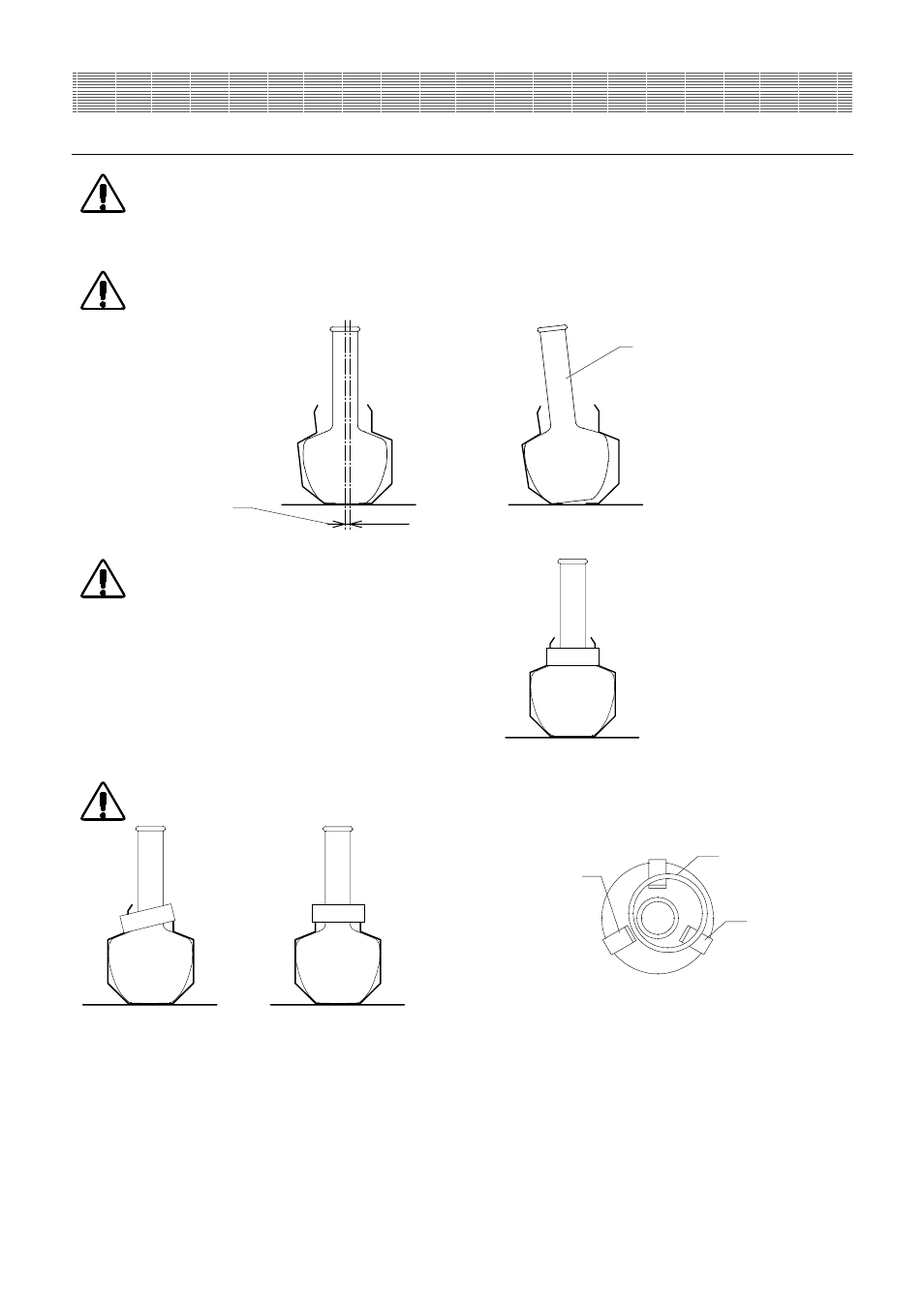 Operation, Placing flasks | Yamato Scientific IM400W Shaking incubator User Manual | Page 18 / 36