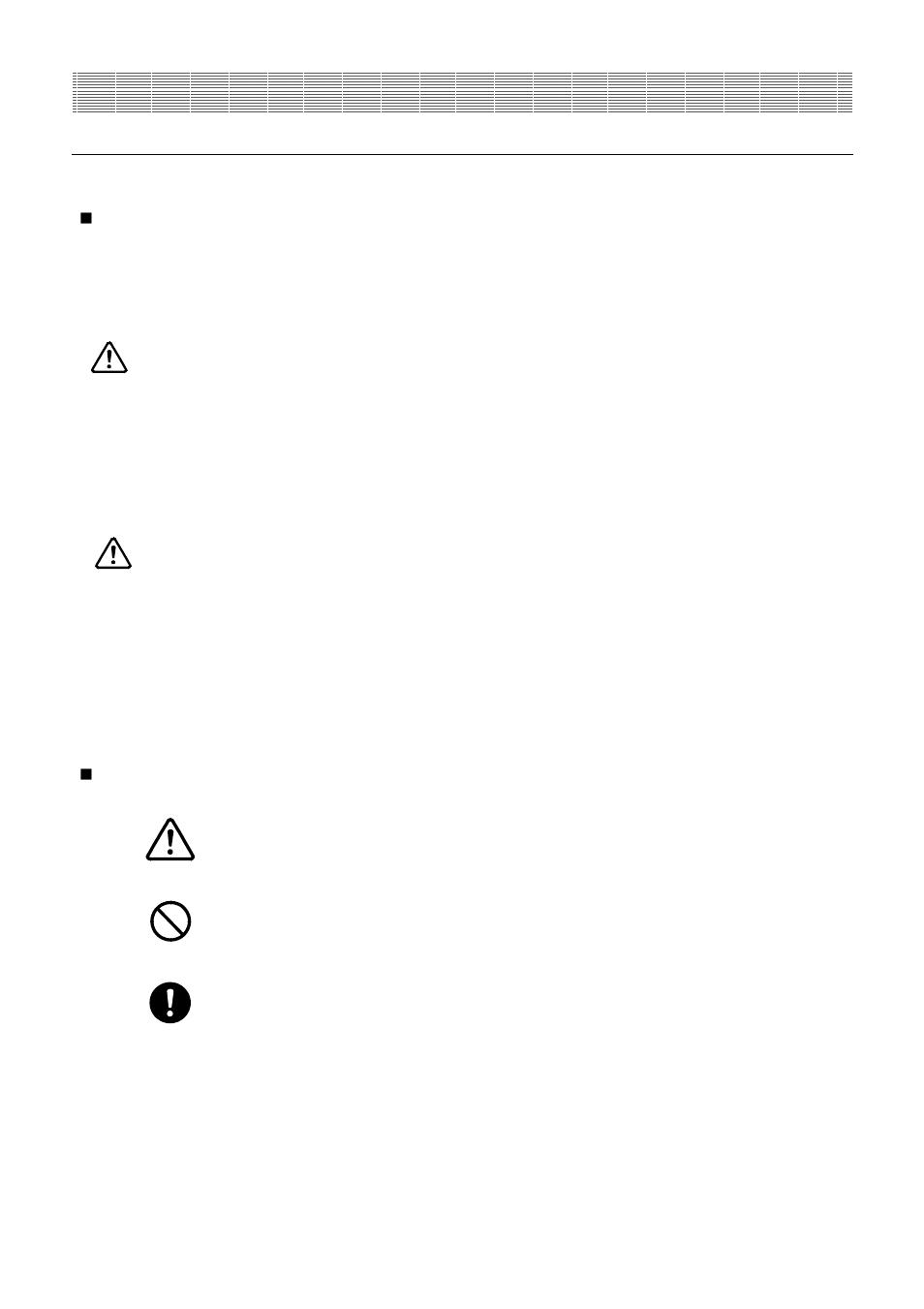 Symbol conventions, Warning, Caution | Yamato Scientific IM400W Shaking incubator User Manual | Page 3 / 36