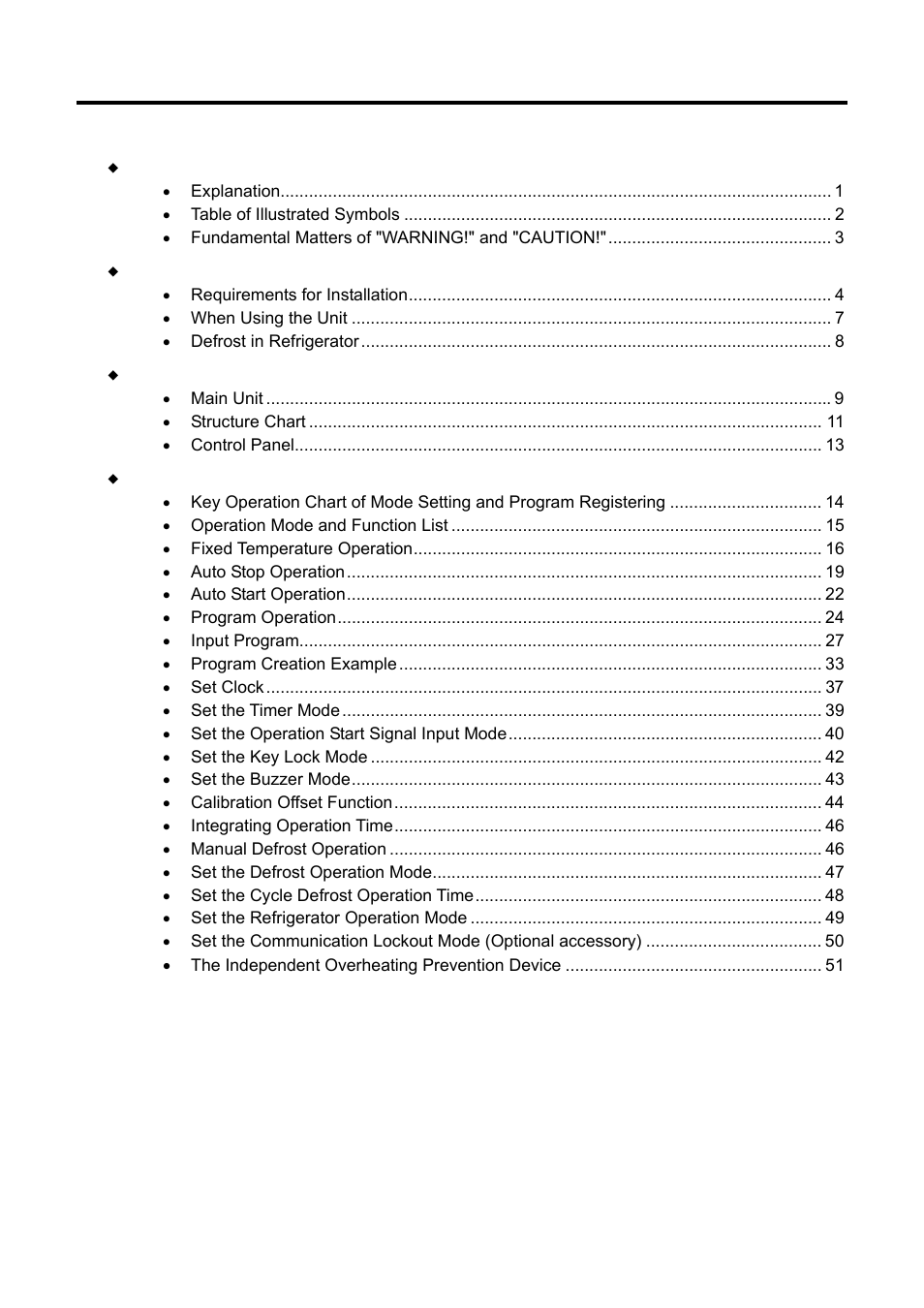 Yamato Scientific IN803 Low Temperature Incubators User Manual | Page 3 / 68
