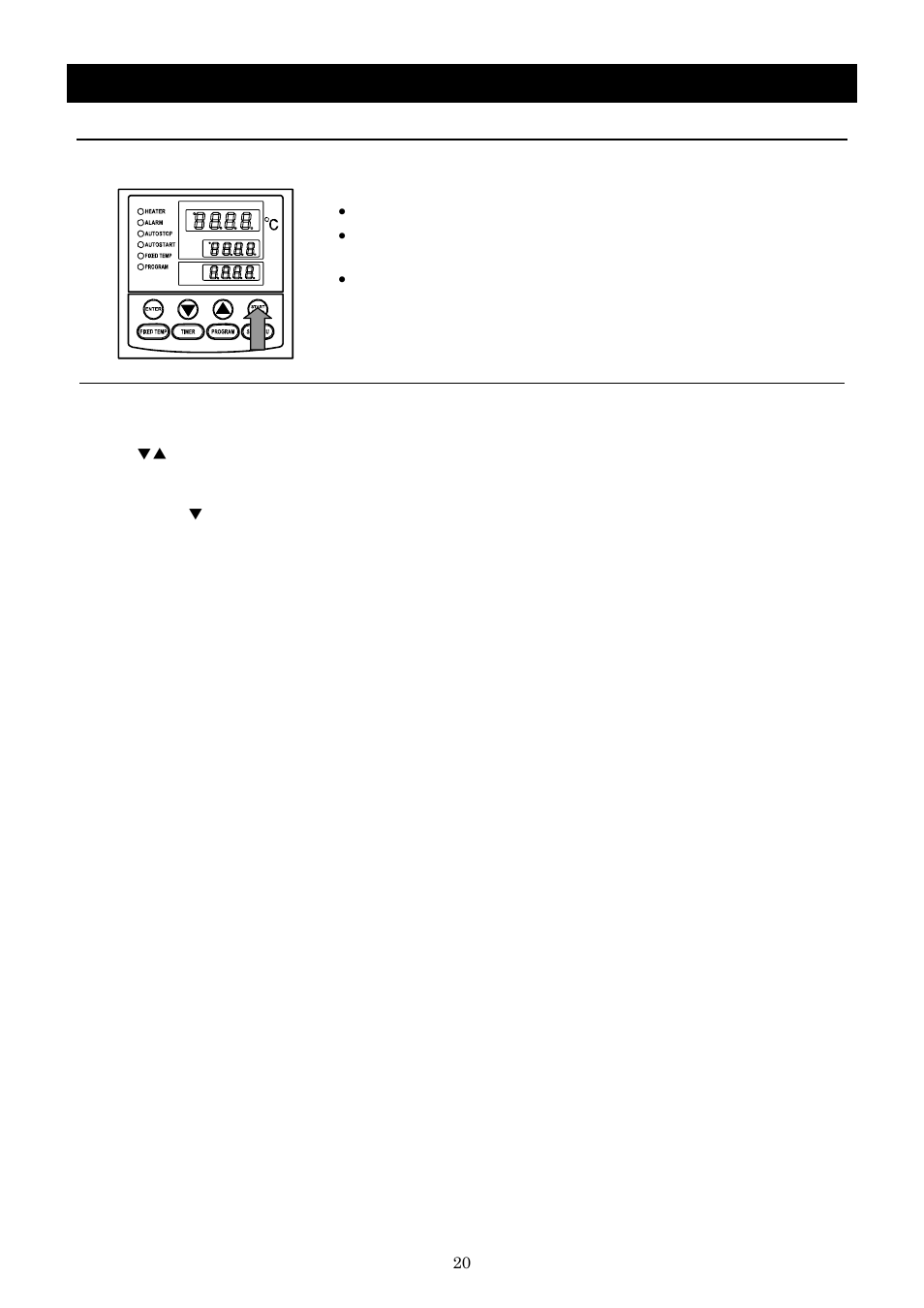 Operation method, Auto stop operation | Yamato Scientific IQ821 Low Temperature Incubators User Manual | Page 24 / 47