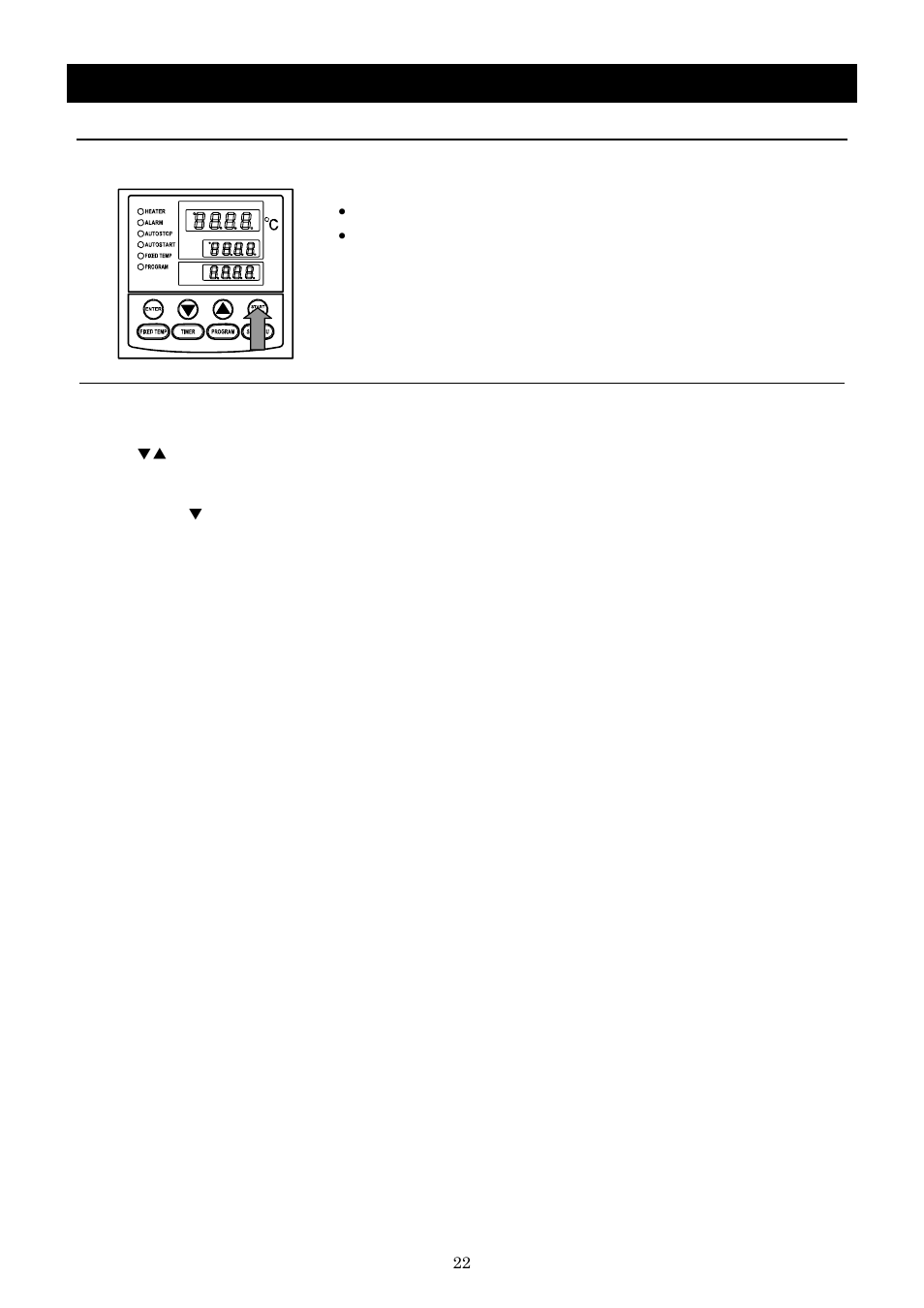 Operation method, Auto start operation | Yamato Scientific IQ821 Low Temperature Incubators User Manual | Page 26 / 47