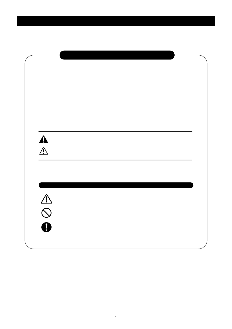 Warning, Caution, Cautions in using with safety | Explanation, Meaning of illustrated symbols | Yamato Scientific IQ821 Low Temperature Incubators User Manual | Page 5 / 47