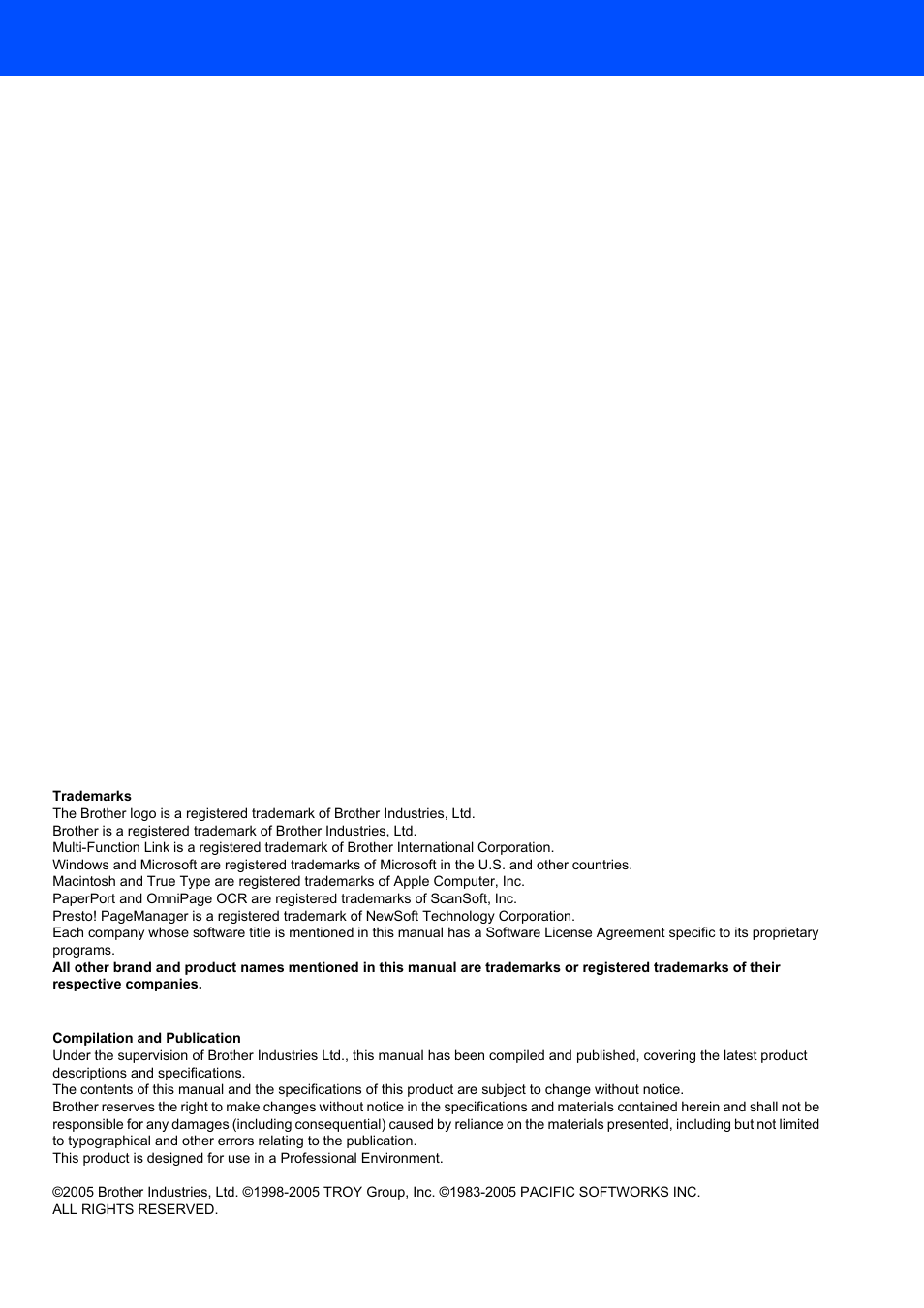 Brother DCP-117C User Manual | Page 32 / 33