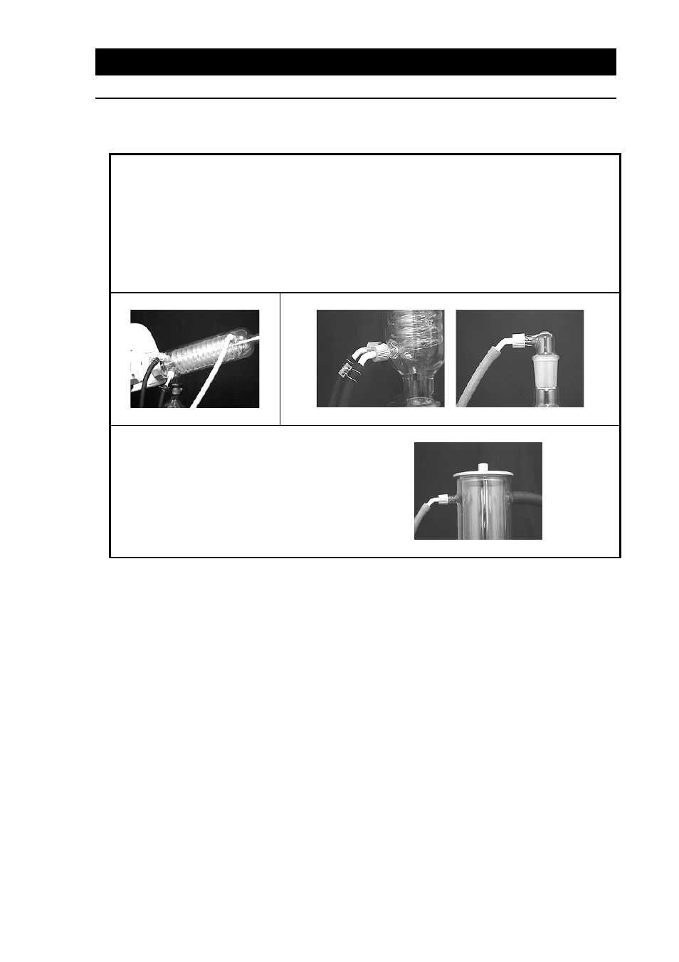 Installation/assembly, Connecting the vacuum hose and water supply | Yamato Scientific RE500 Evaporators, Rotary User Manual | Page 21 / 29