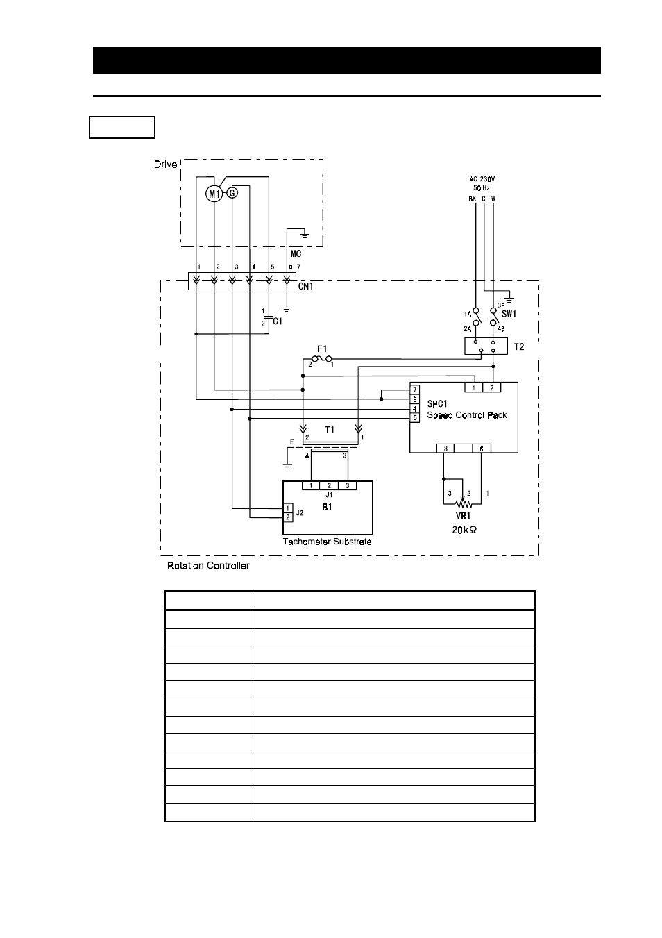 Wiring diagram | Yamato Scientific RE510 Evaporators, Rotary User Manual | Page 26 / 28