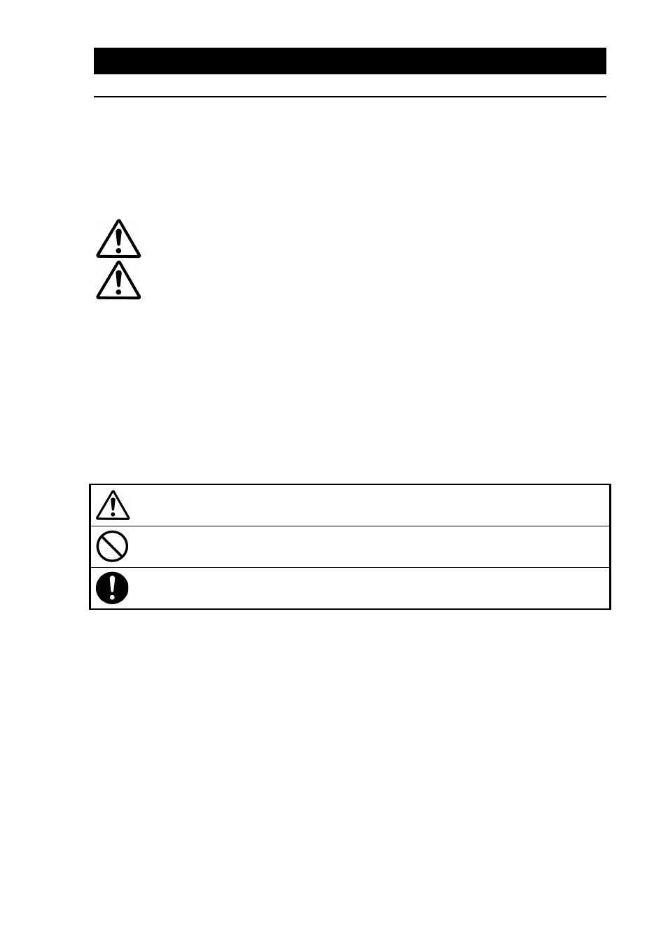 Safety information, Safety symbols | Yamato Scientific RE400 Evaporators, Rotary User Manual | Page 3 / 21