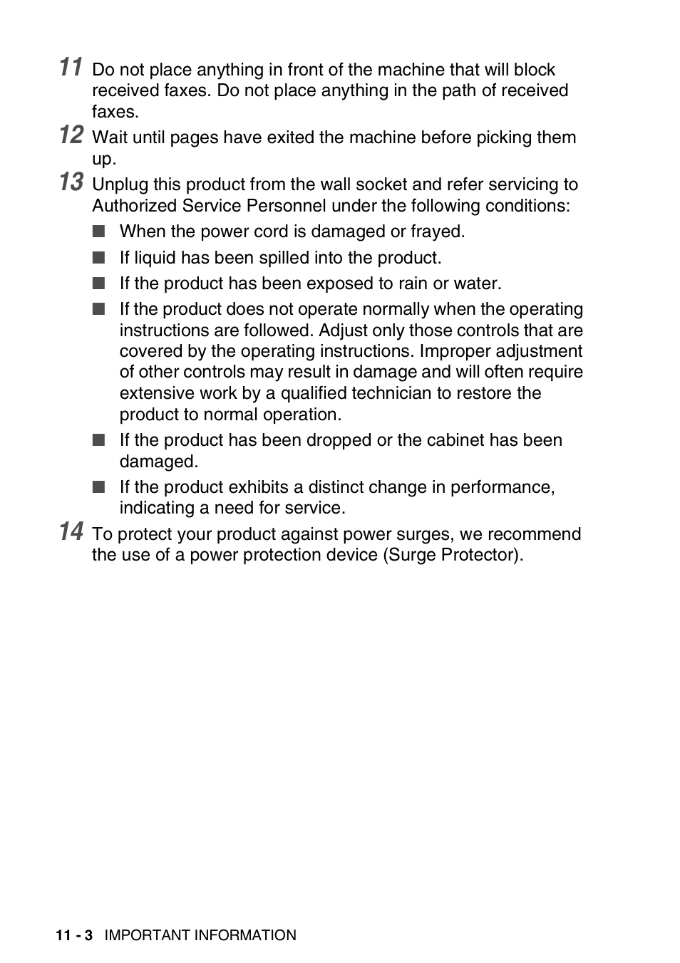 Brother FAX-1820C User Manual | Page 130 / 174