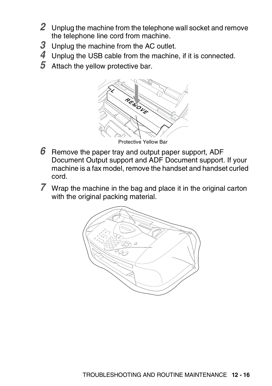 Brother FAX-1820C User Manual | Page 147 / 174