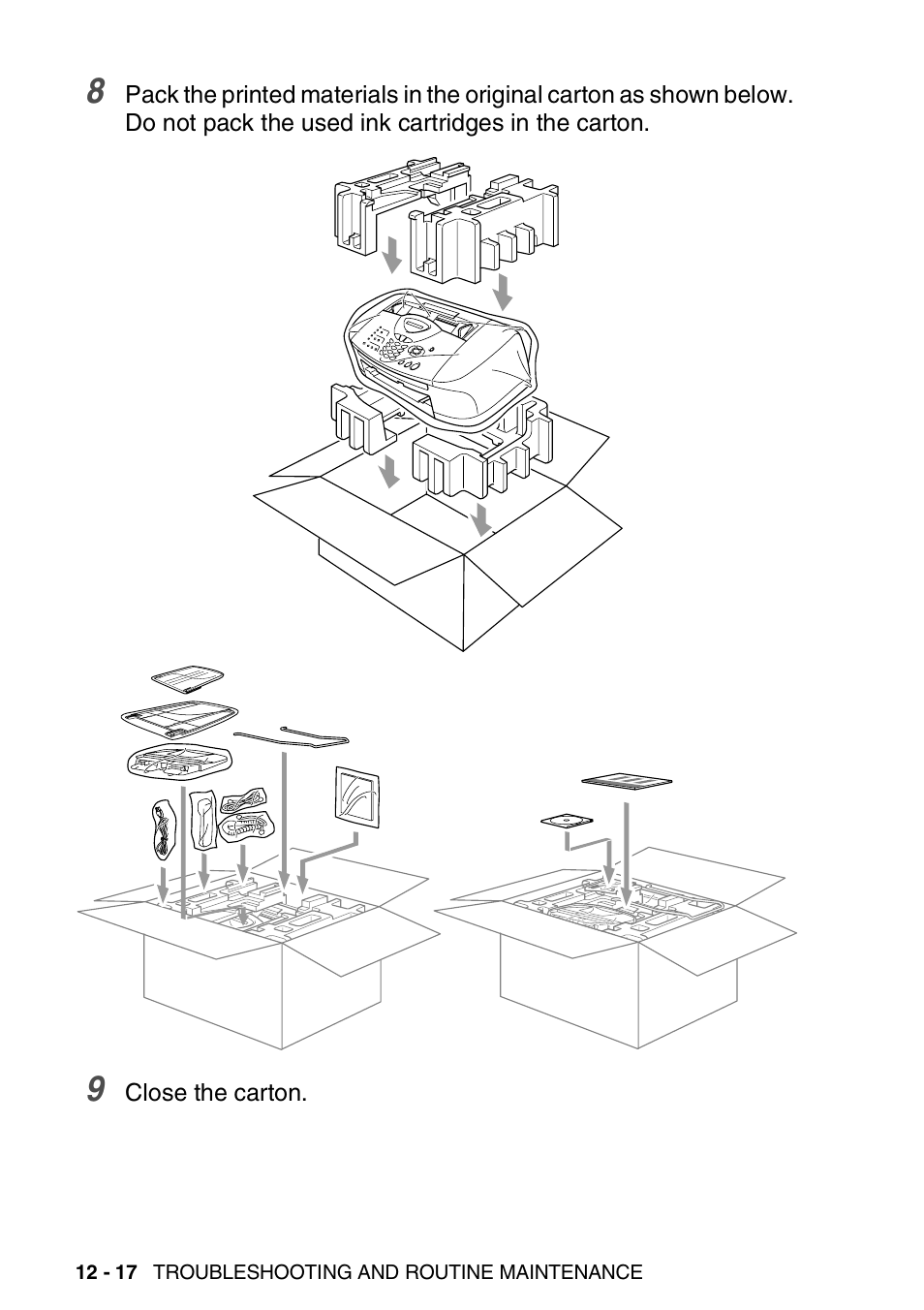 Brother FAX-1820C User Manual | Page 148 / 174