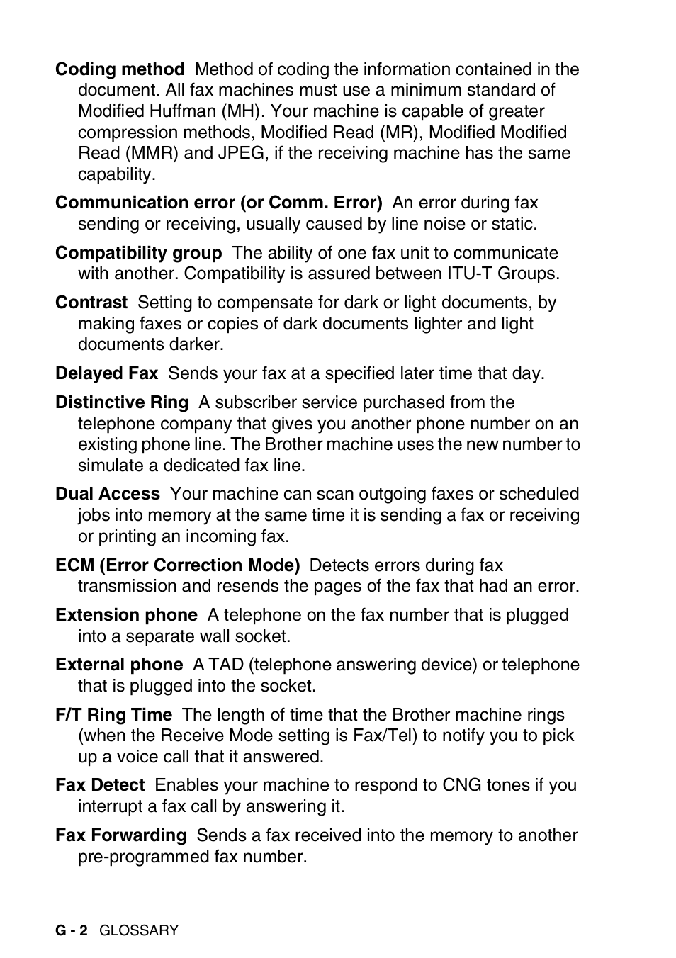 Brother FAX-1820C User Manual | Page 156 / 174