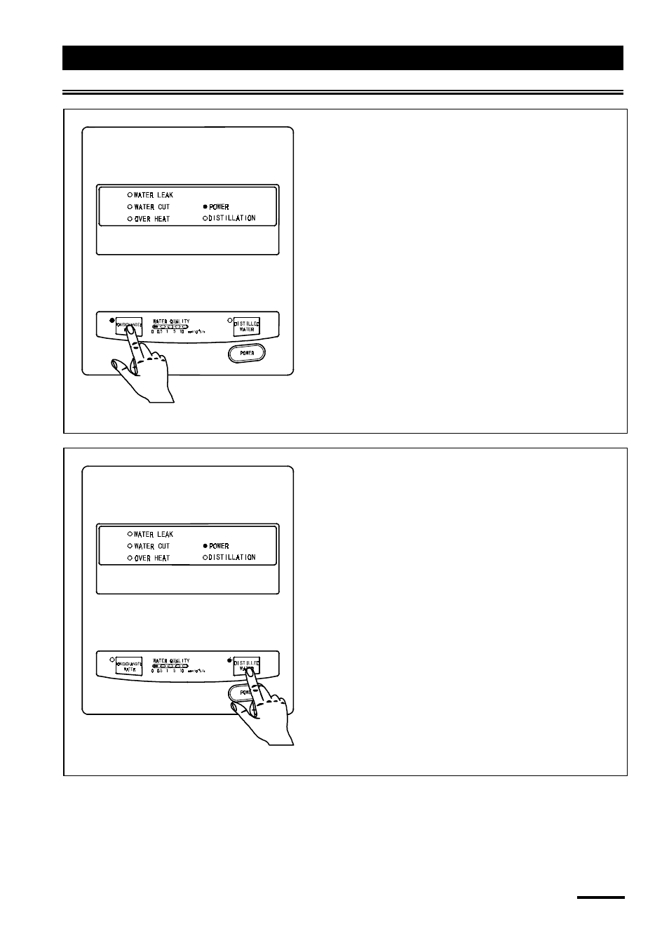 Run menu, Collection of pure water | Yamato Scientific WG201 Water Purifiers User Manual | Page 27 / 40