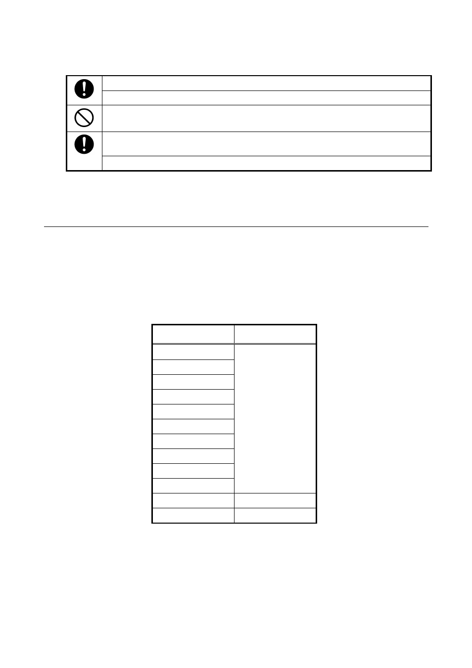 Caution in use | Yamato Scientific External output controller type Ⅳ CR User Manual | Page 3 / 3