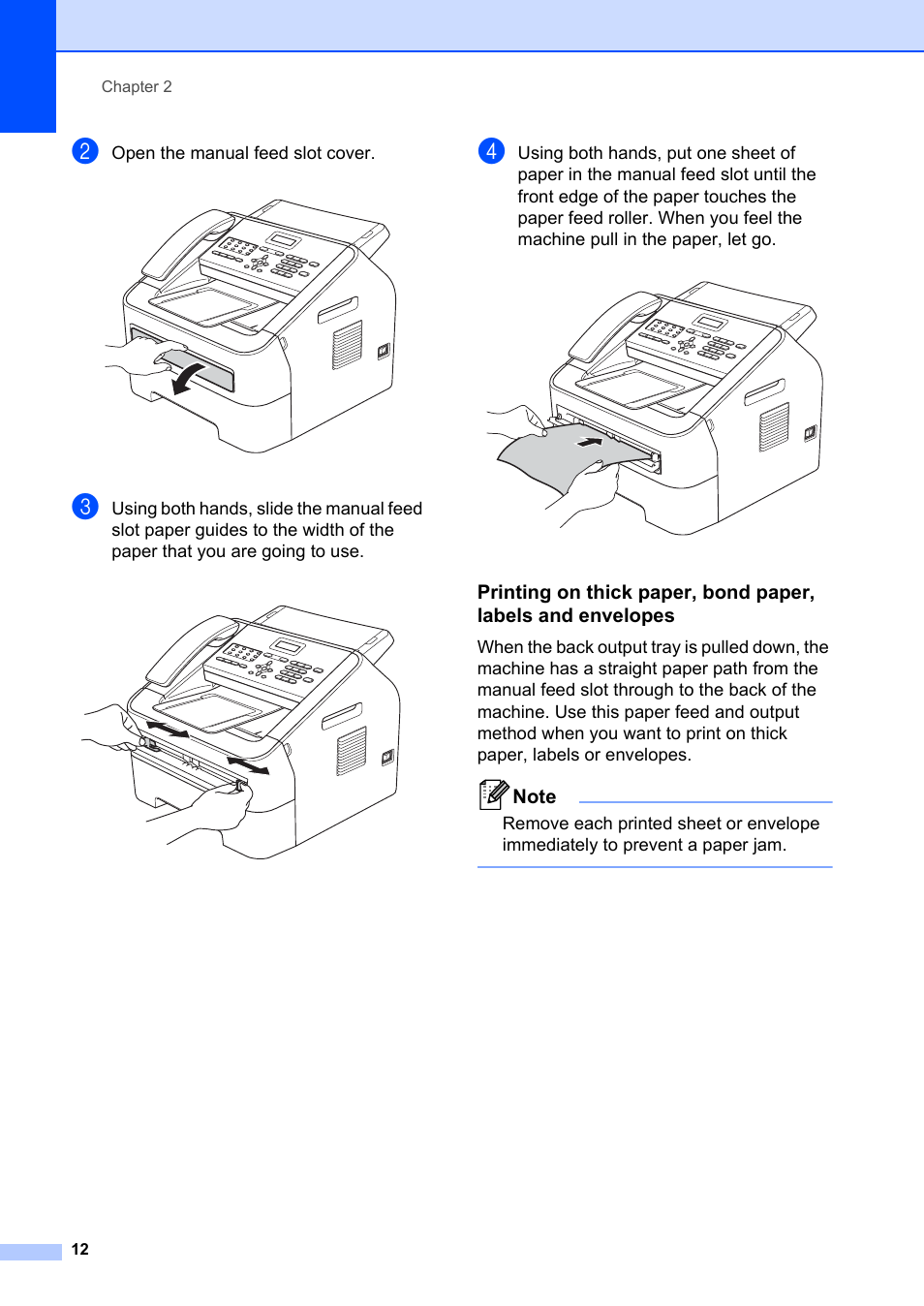 Brother FAX-2840 User Manual | Page 24 / 140