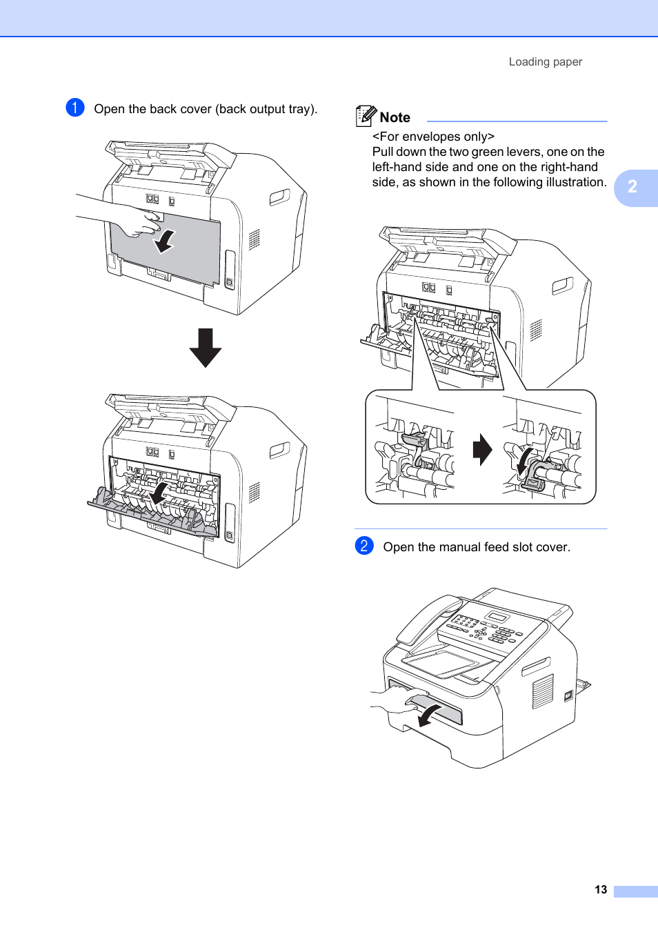 Brother FAX-2840 User Manual | Page 25 / 140