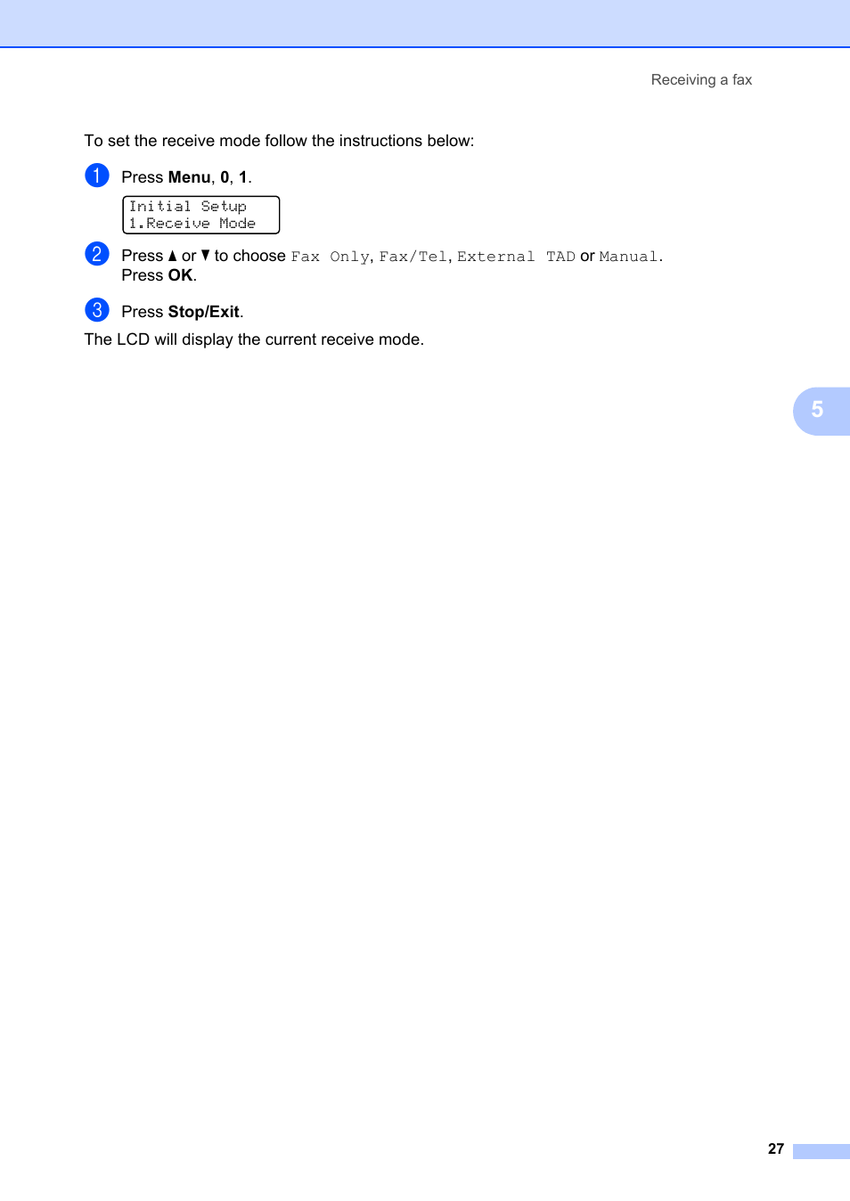 Brother FAX-2840 User Manual | Page 39 / 140