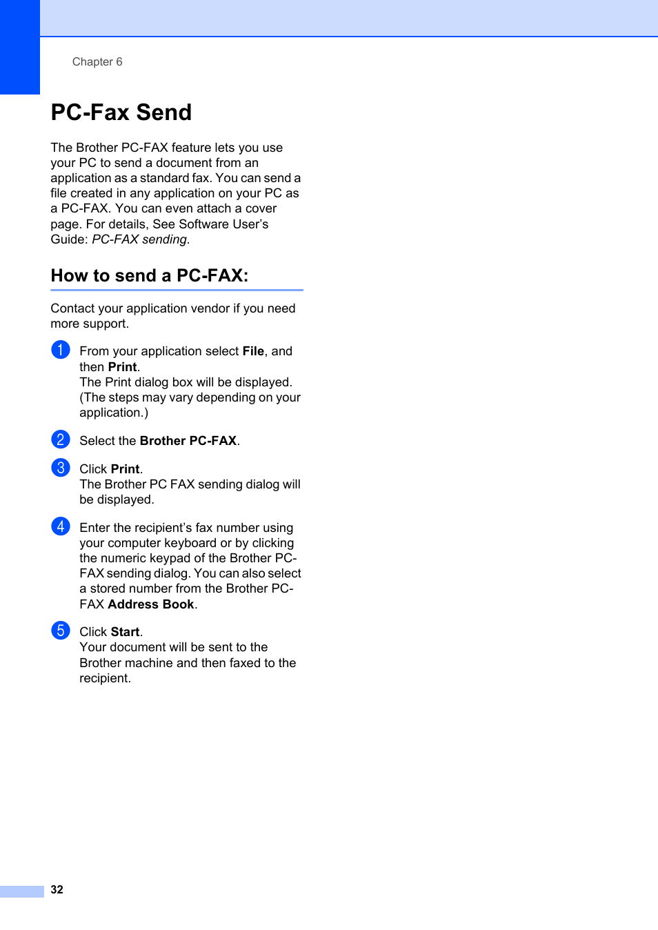 Pc-fax send, How to send a pc-fax | Brother FAX-2840 User Manual | Page 44 / 140