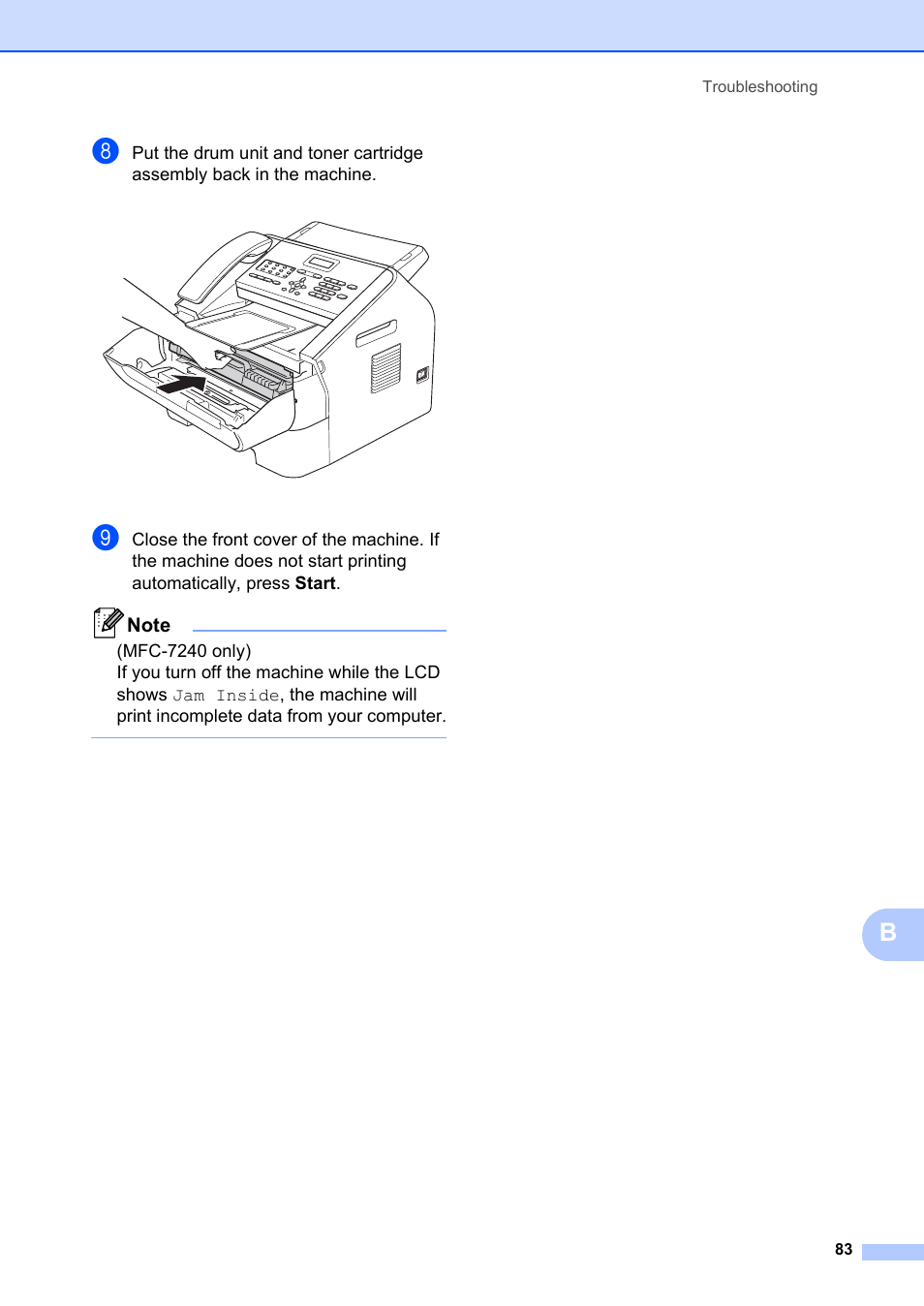 Brother FAX-2840 User Manual | Page 95 / 140